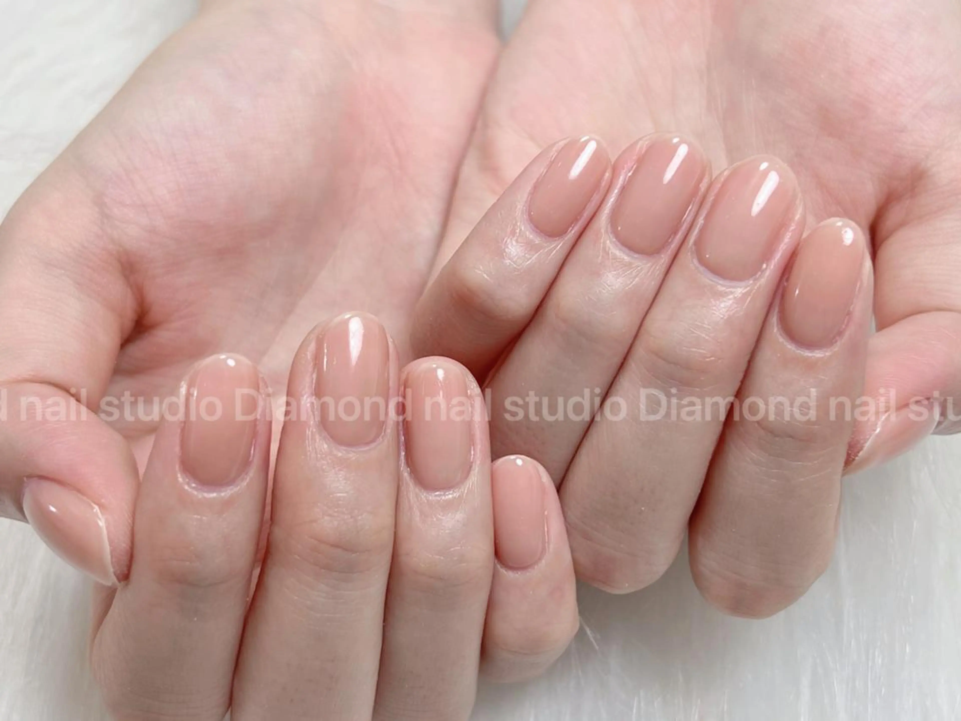 ネイル ワンカラーネイル DIAMOND Nail🍒のネイルデザイン