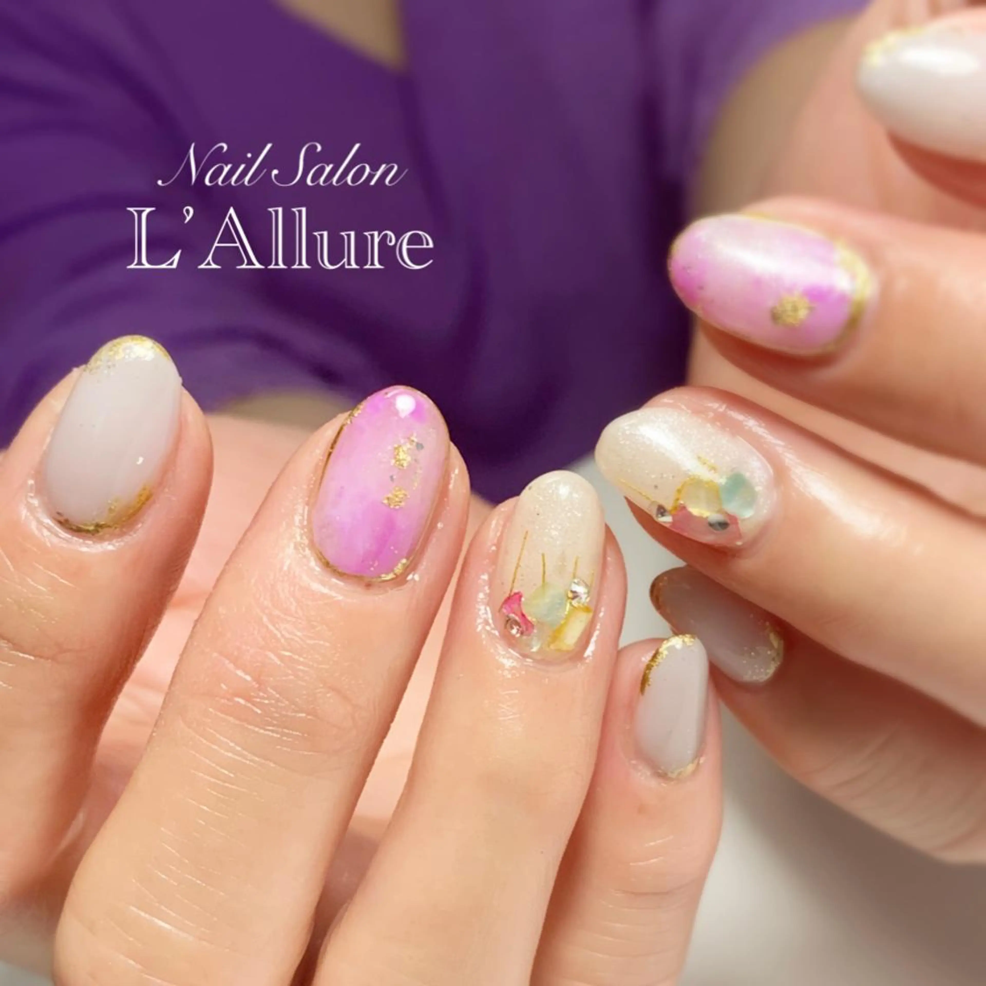 ネイル Nail Salon L’Allureのネイルデザイン