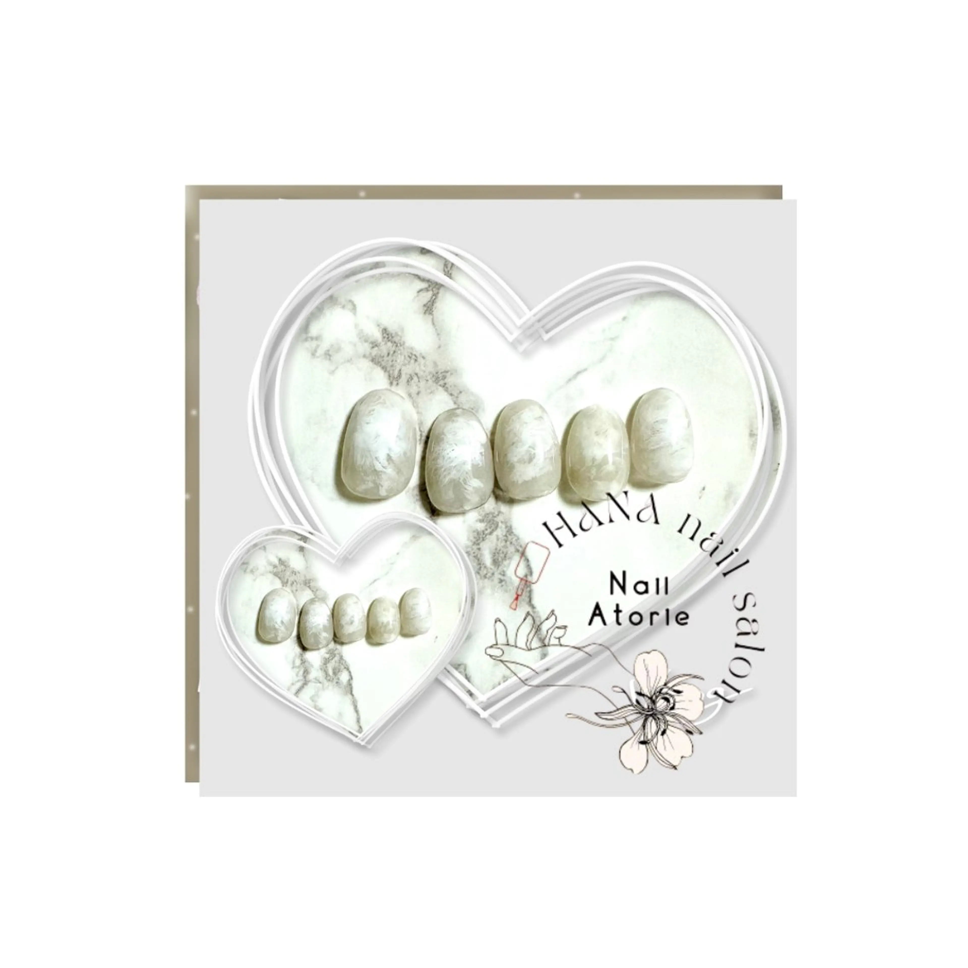 ネイル ニュアンスネイル 夏ネイル HaNA 　nail salonのネイルデザイン