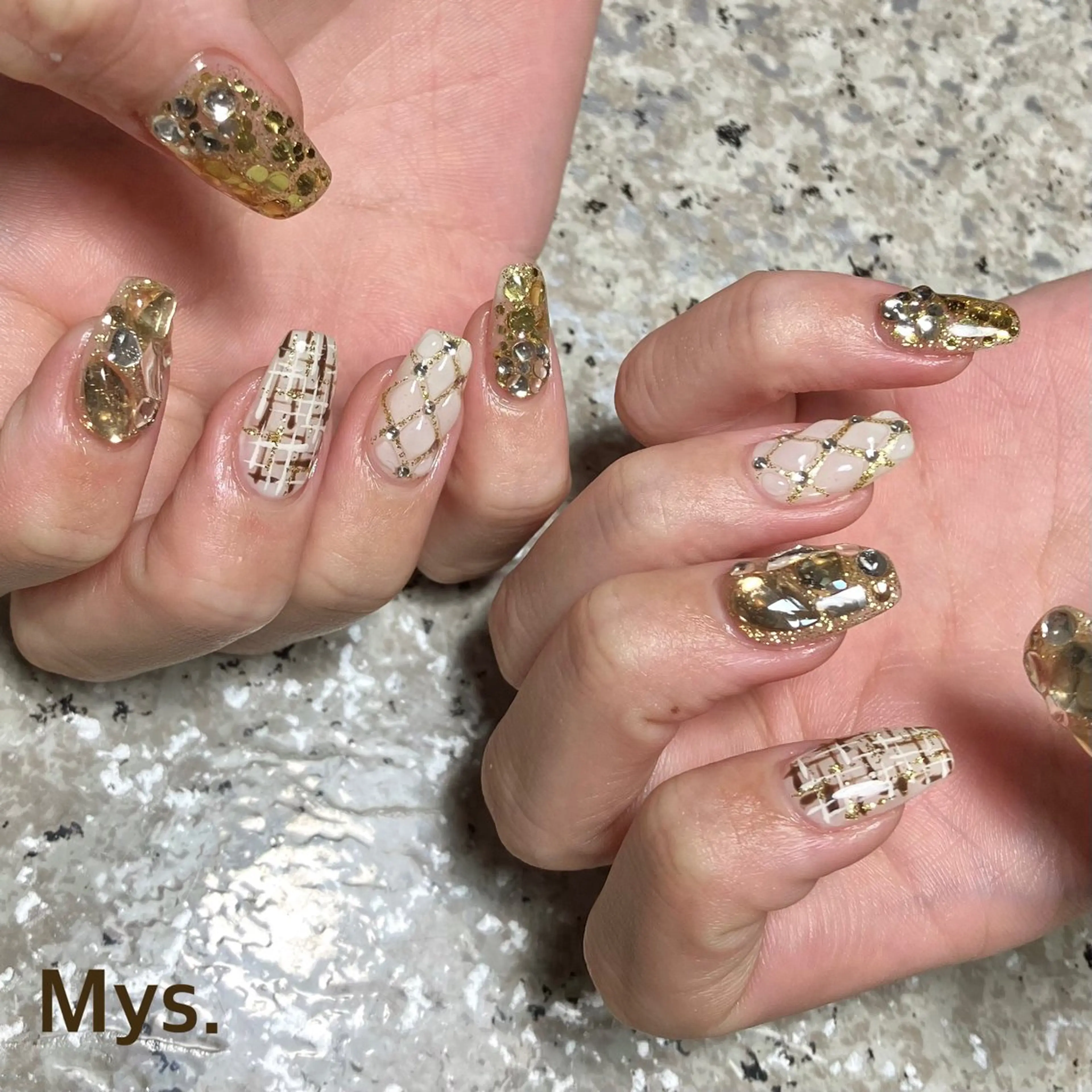 ネイル ハンドネイル Mys. 三上紗紀のネイルデザイン