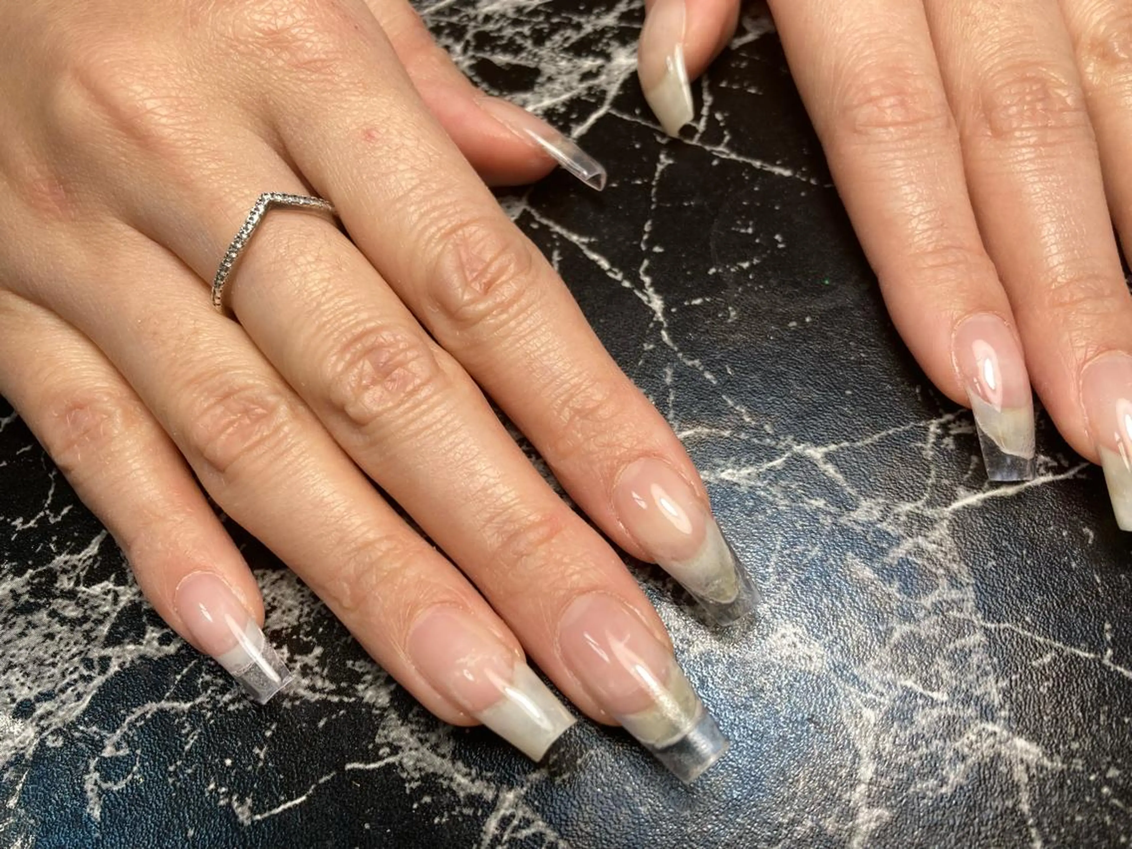 ミディアム ネイル 長さ出し ネイルチップ その他(ネイル) ✴︎ Delightのネイルデザイン