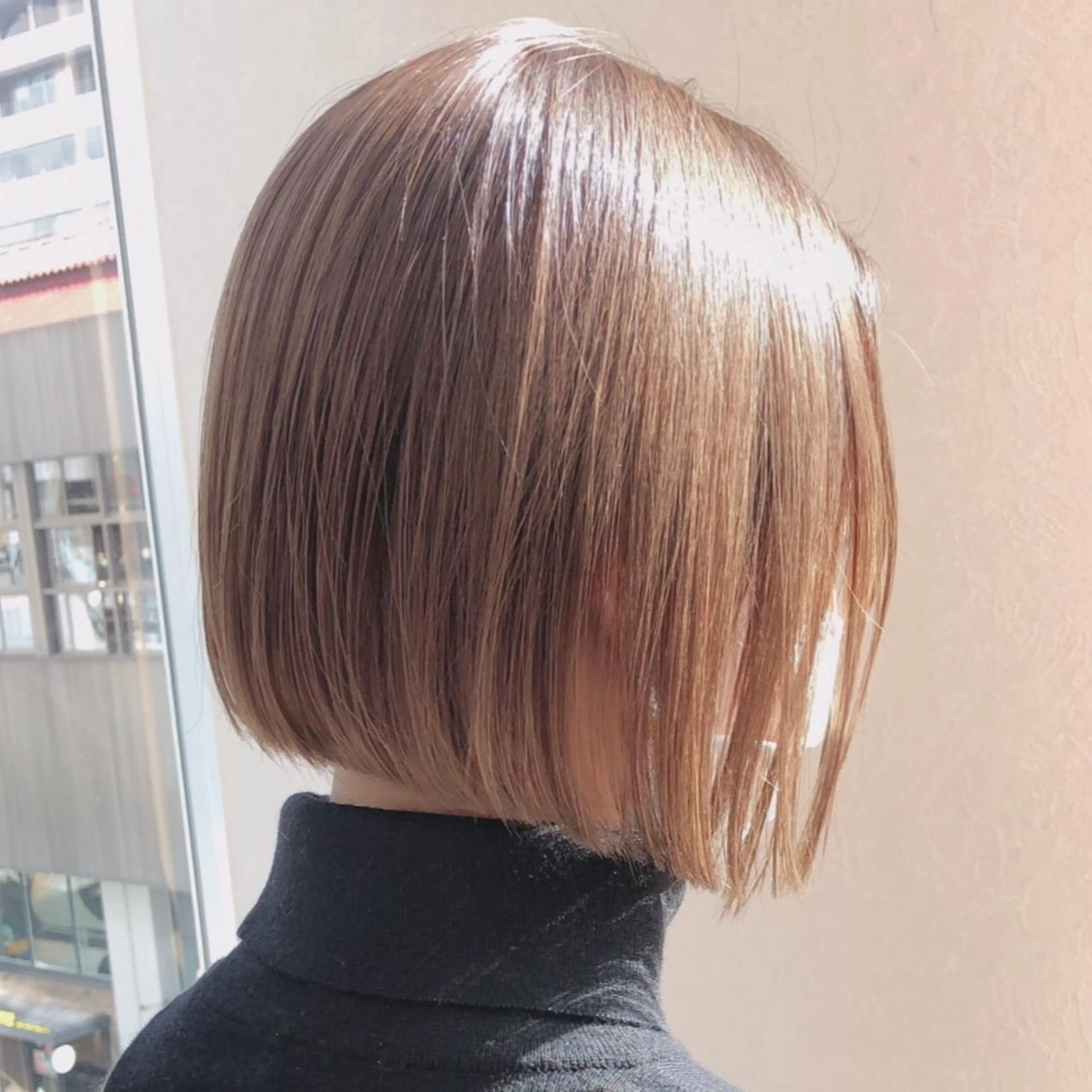 ショート カット ヘアカラー トリートメント 🎗️comoda 神戸三宮 髪質改善のヘアスタイル