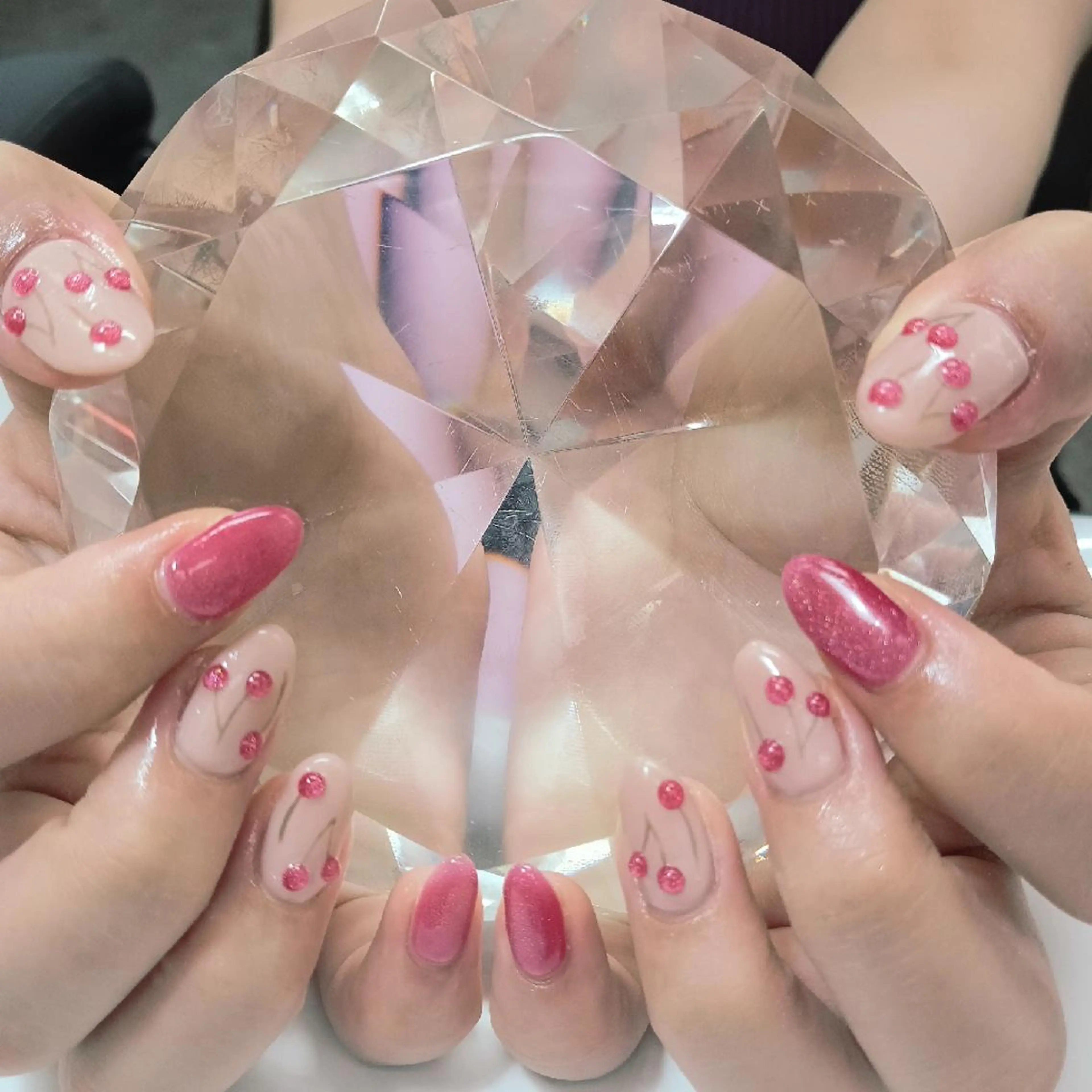 ネイル ぷっくりネイル Coco Girlsのネイルデザイン