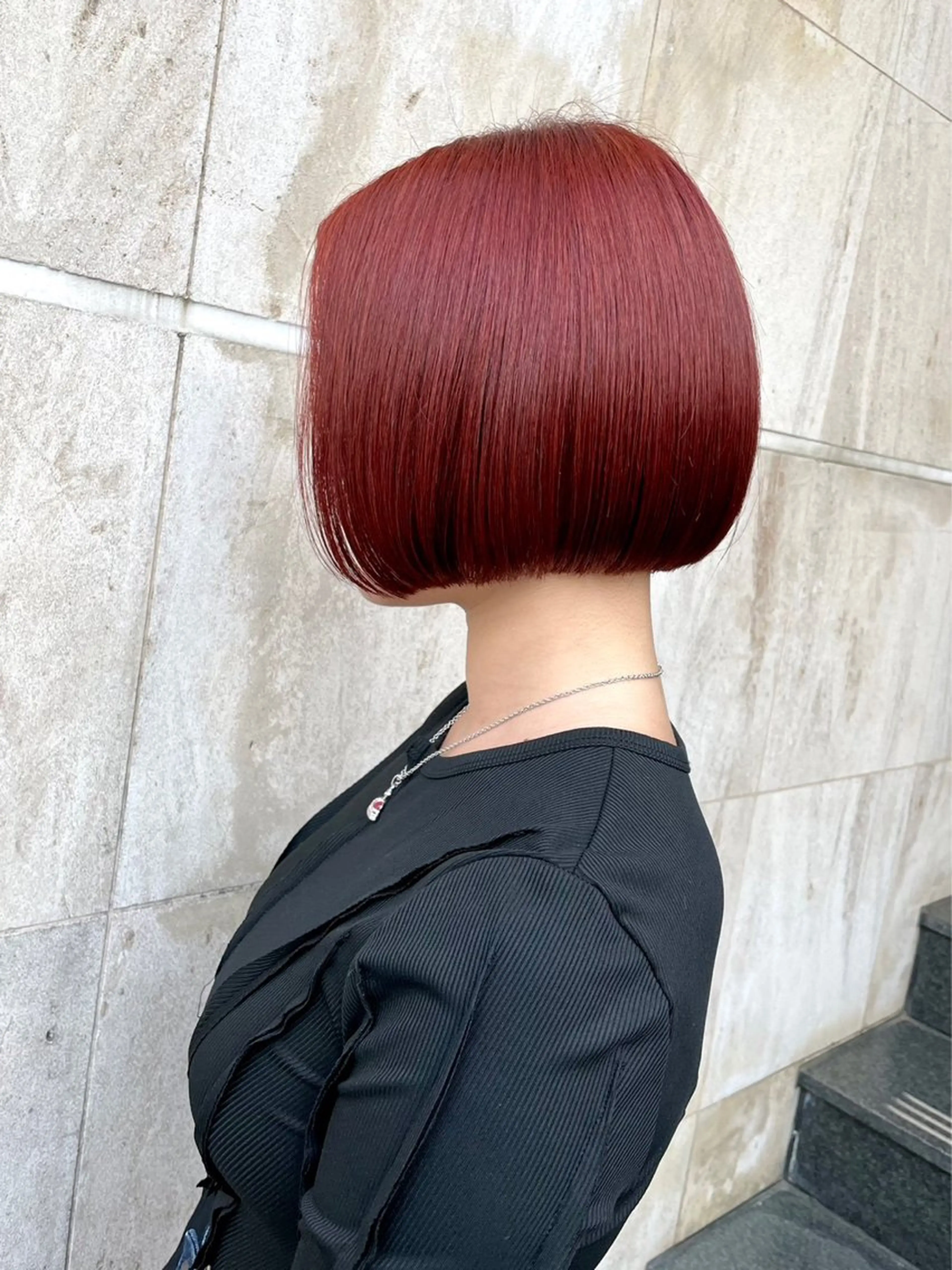 ミディアム ハイライト 髪質改善 縮毛矯正 トリートメント 艶髪/髪質改善/ NATSUKI🍯のヘアスタイル