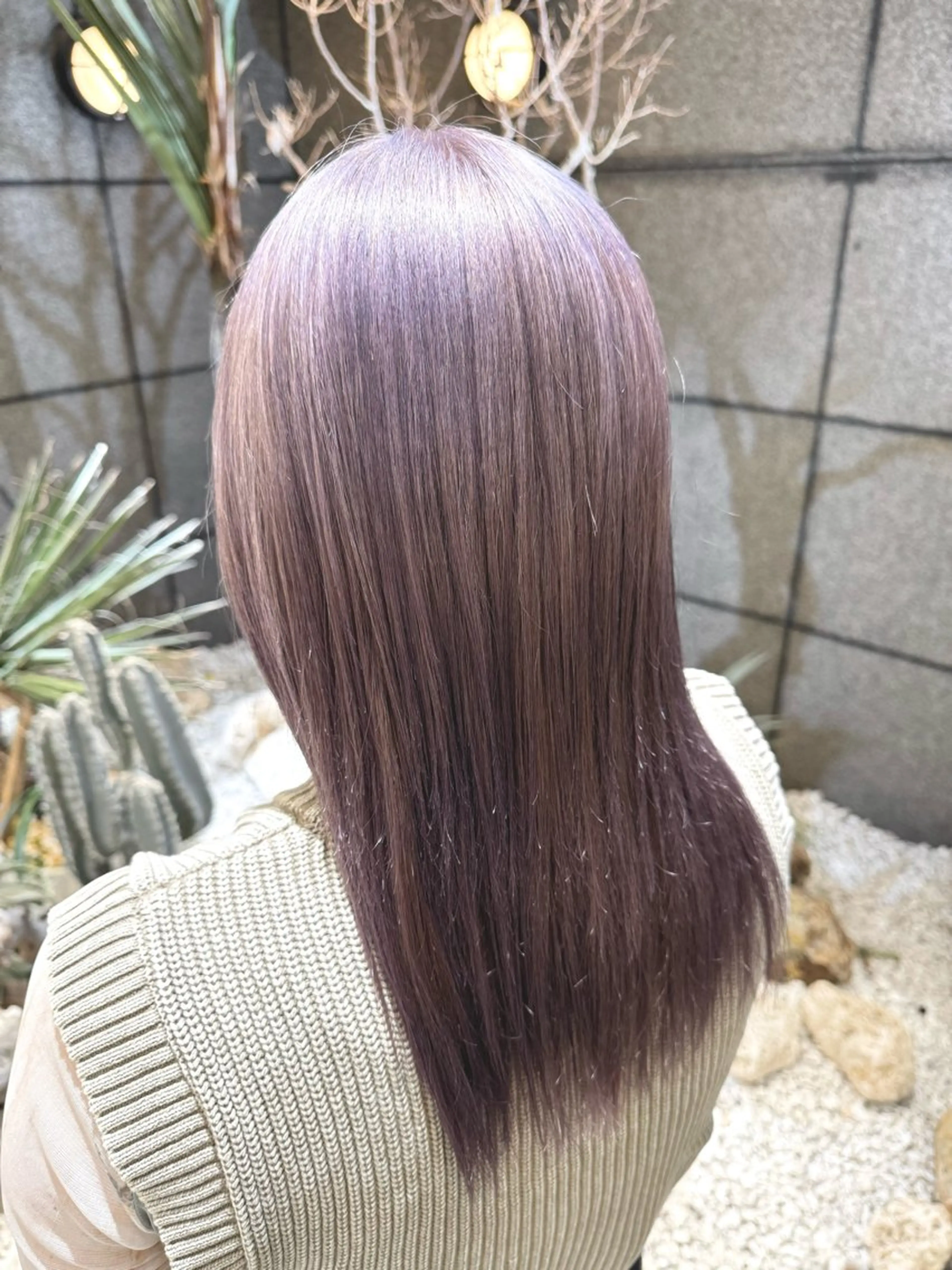 セミロング ヘアカラー 学生人気no.1 🦋ナツミのヘアスタイル