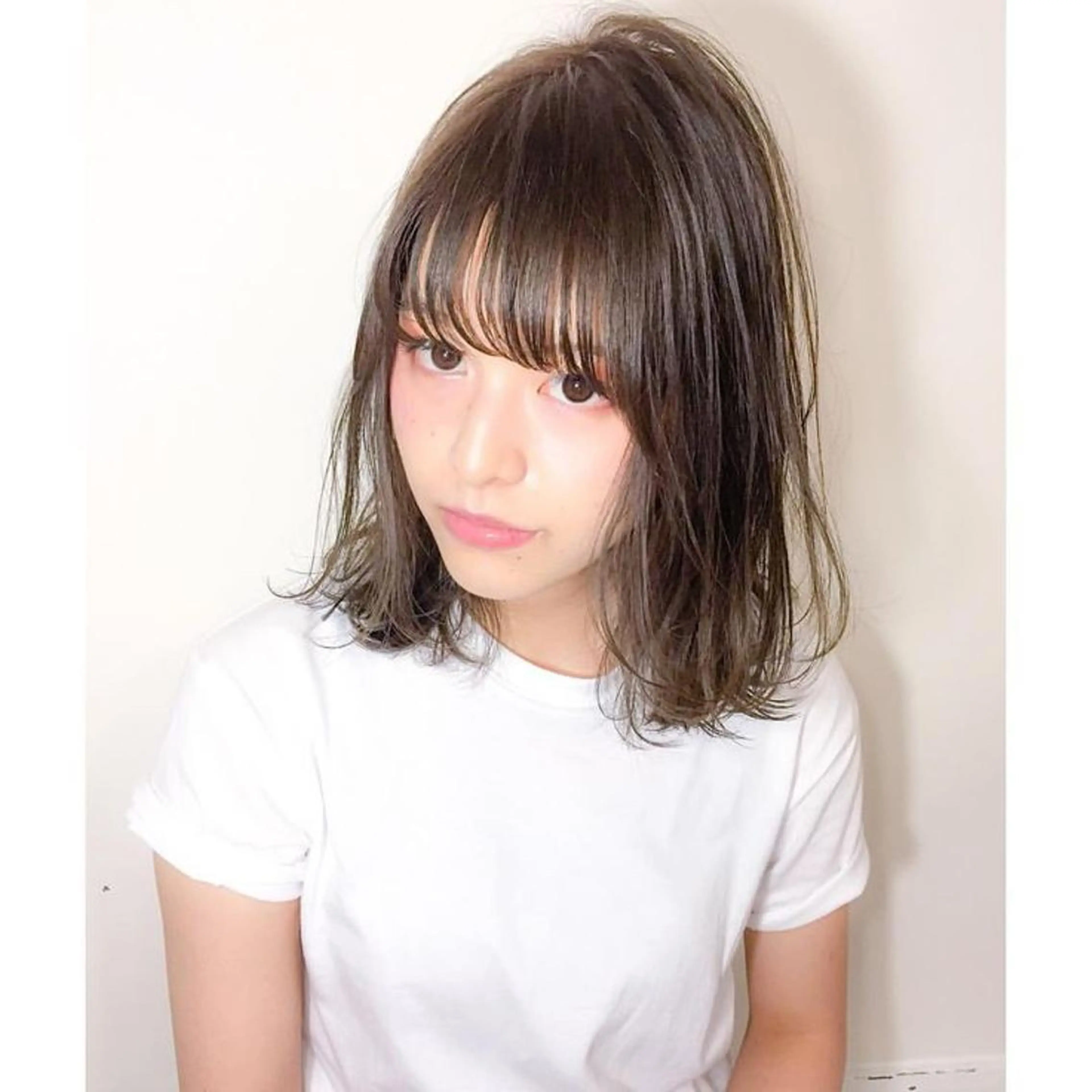 ミディアム カラー パーマ 【公式】amble luxe池袋東口🩷のヘアスタイル