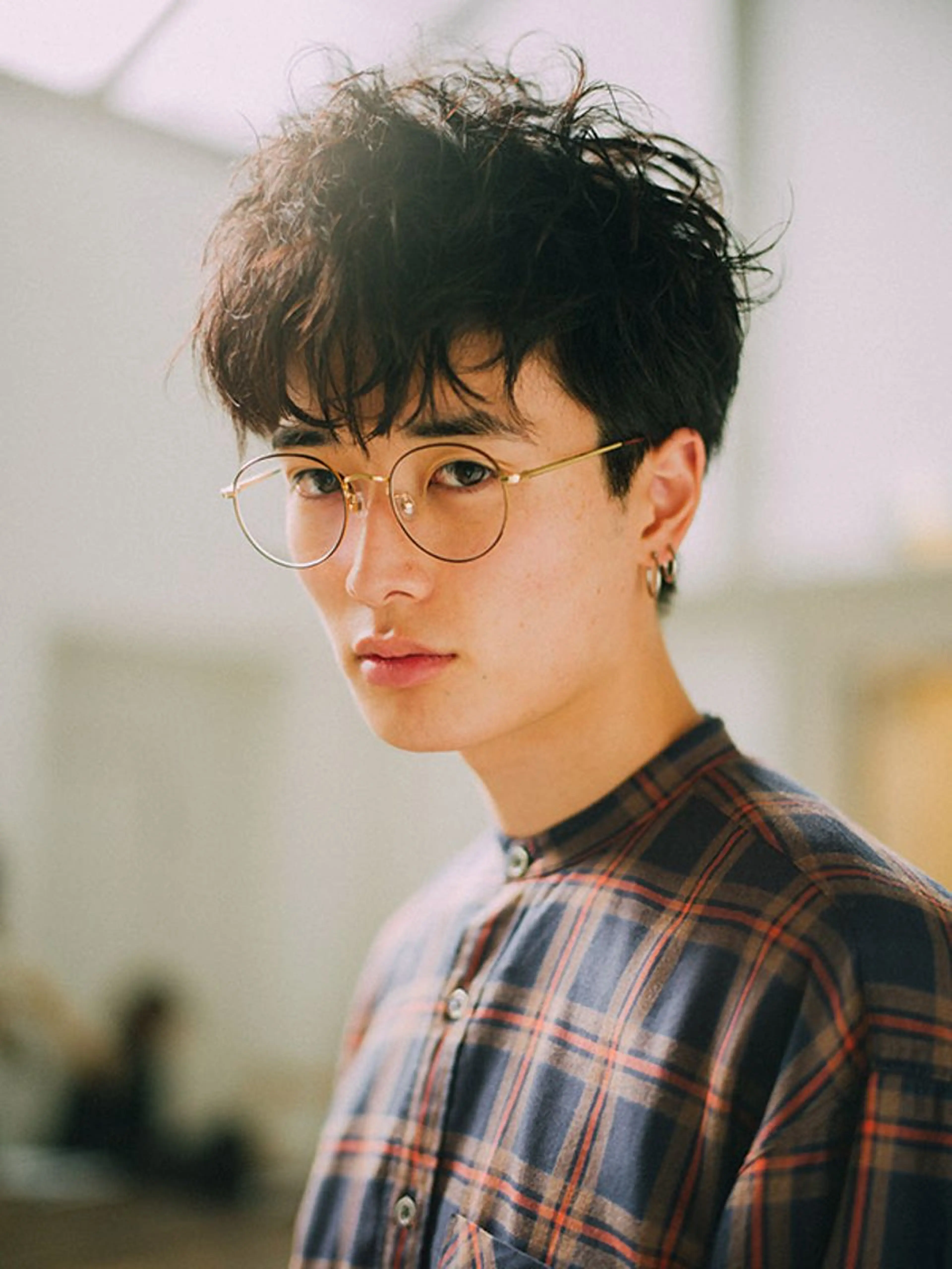 【SHINY】【地域最安値】メンズカット&ノーマルパーマ　お後シャンプー仕上げ料金込みの写真