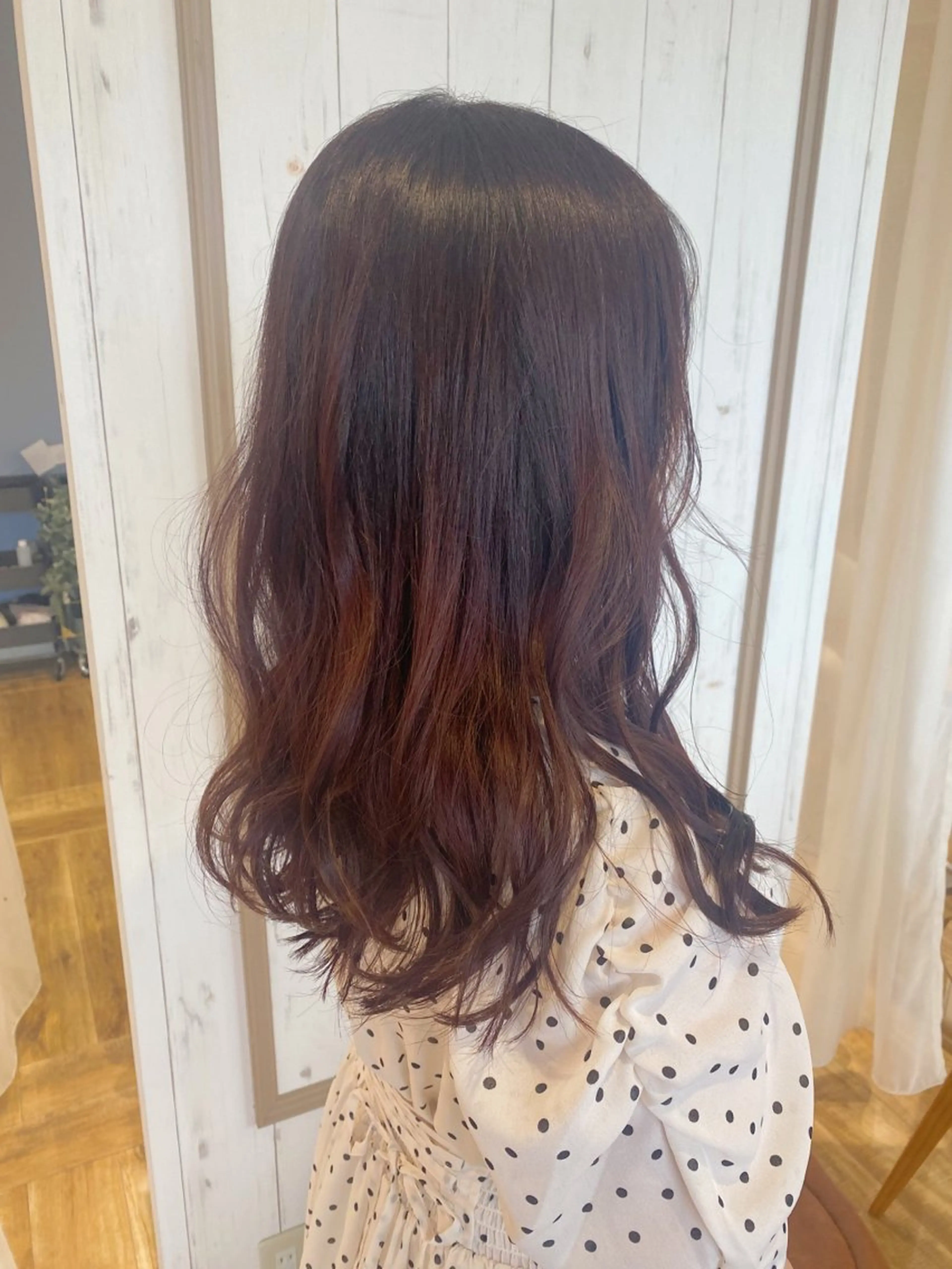 カラー ベージュカラー ピンクカラー ピンクベージュ ase.糸島店所属・UEDA AYAのヘアスタイル