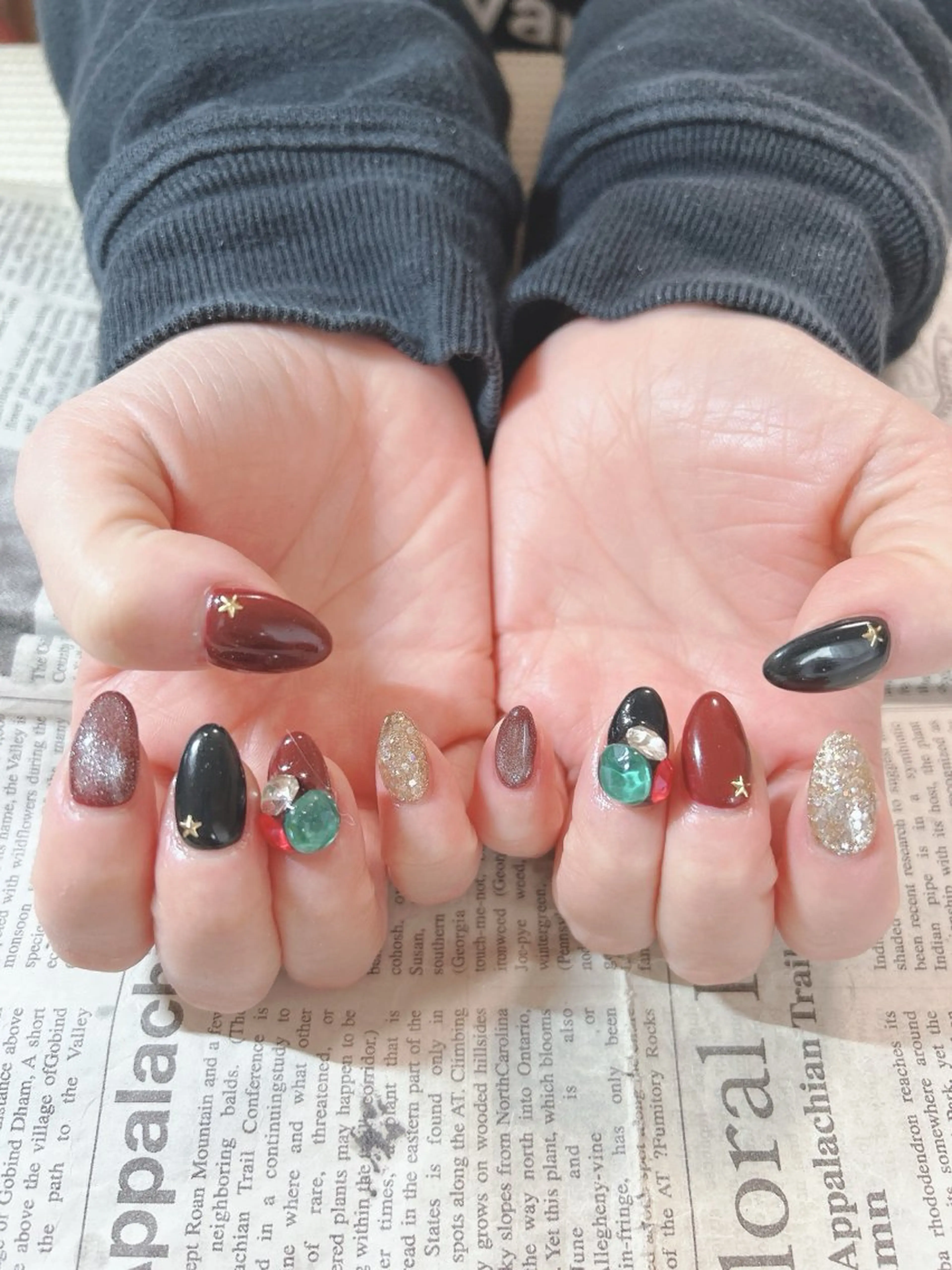 ネイル ハンドネイル ハンドケア 森山 舞のネイルデザイン