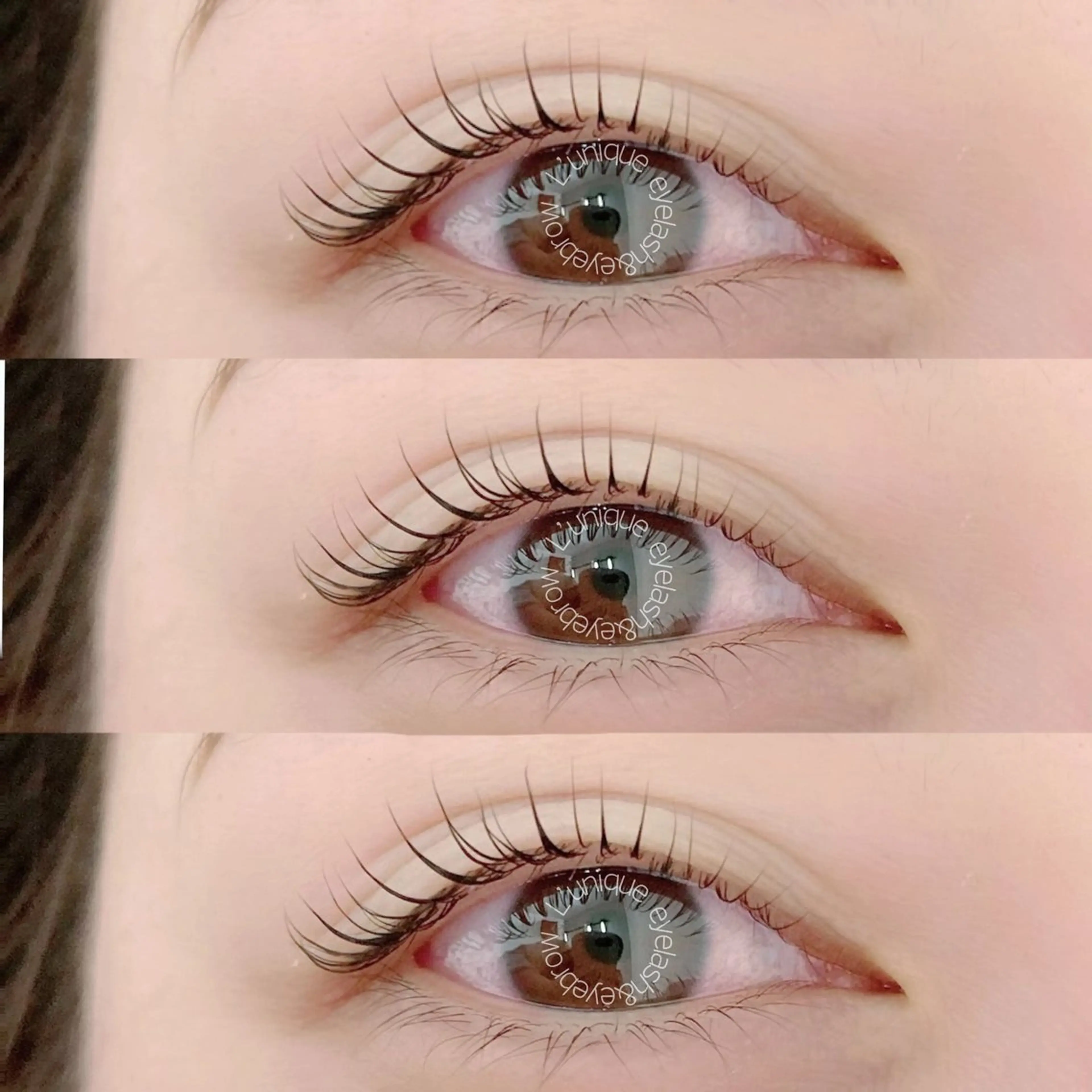 マツエク・マツパ L'unique YURIのマツエク・マツパデザイン