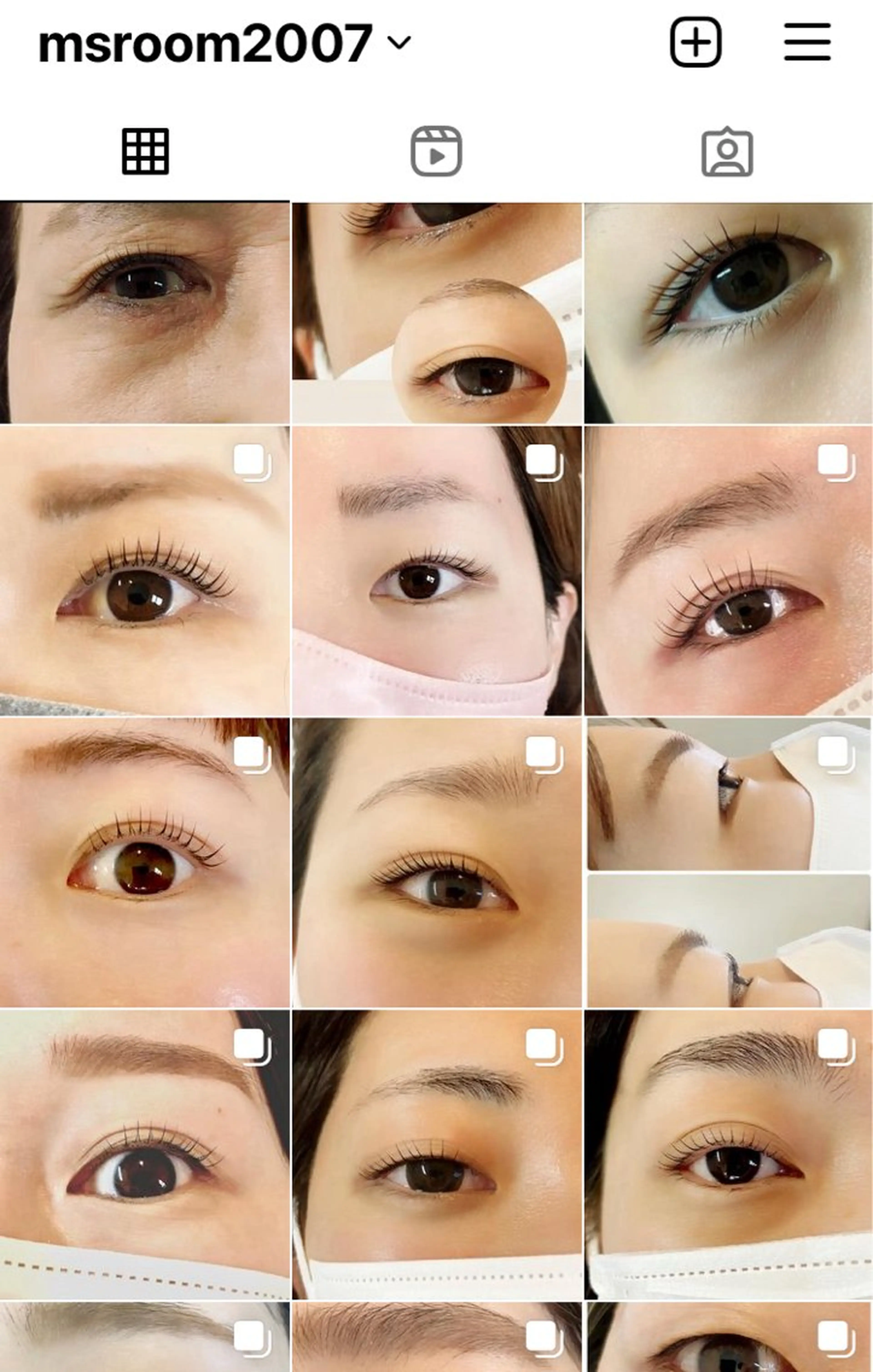 マツエク・マツパ 森 嘉奈子のマツエク・マツパデザイン