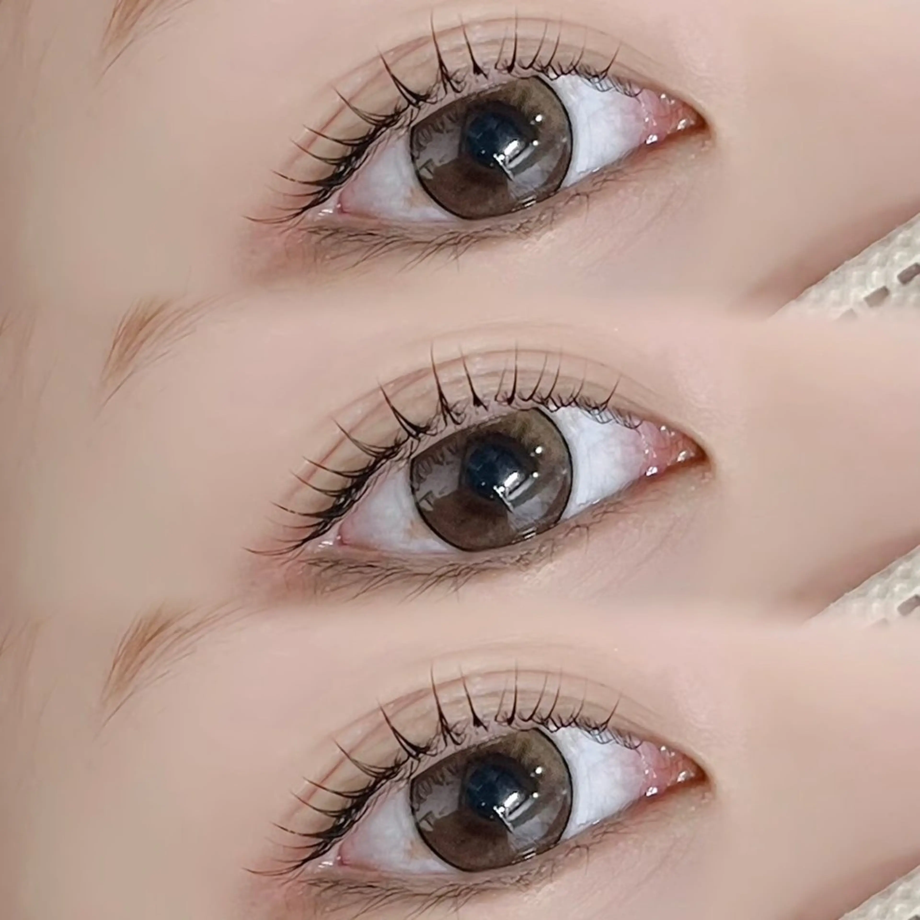 マツエク・マツパ ナチュラル マツパ nerine博多 mizuhoのマツエク・マツパデザイン