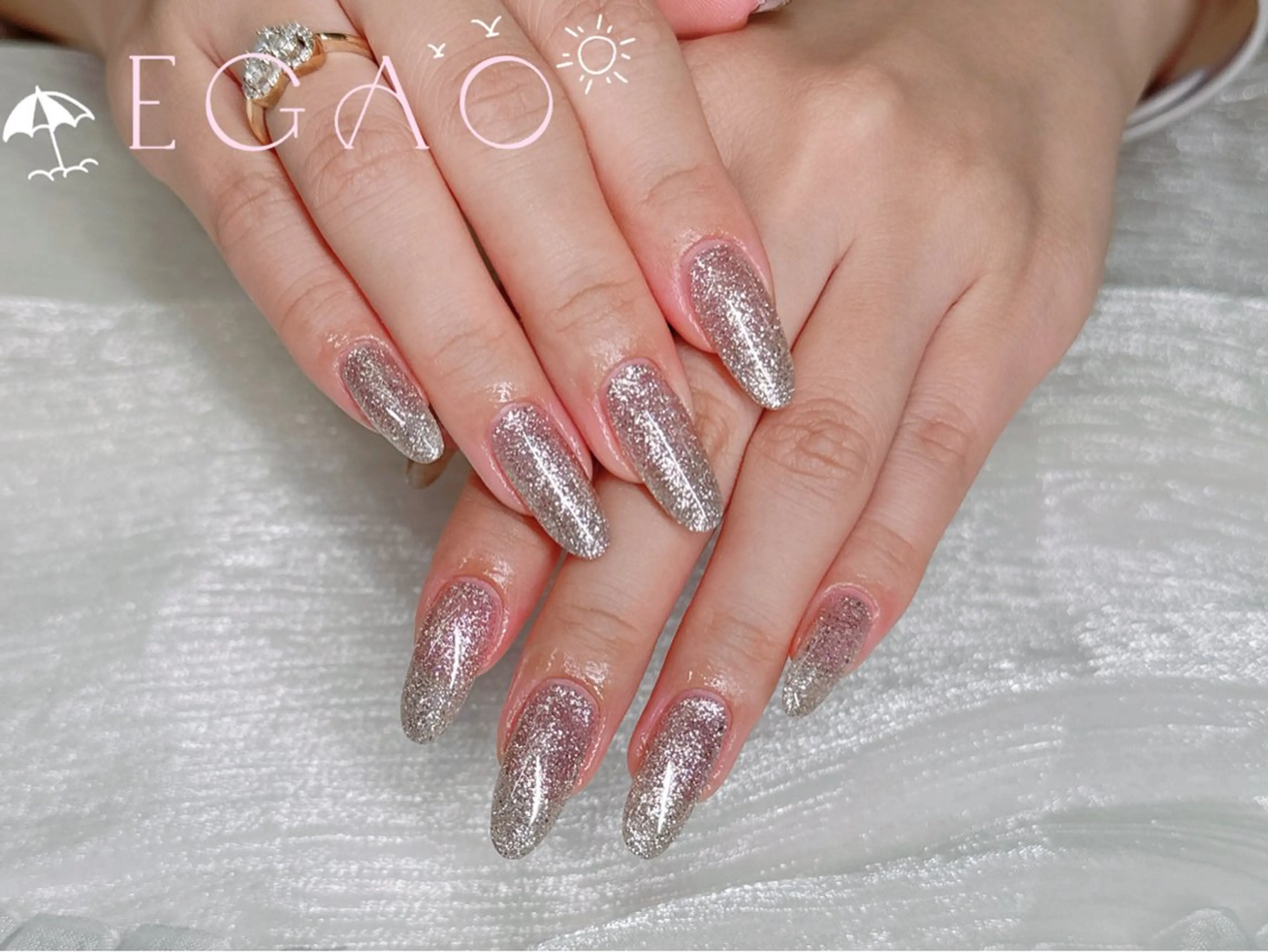 ネイル アートネイル フットネイル フレンチネイル ジェルネイル グラデーション ハンドネイル Egao Nail Salonのネイルデザイン
