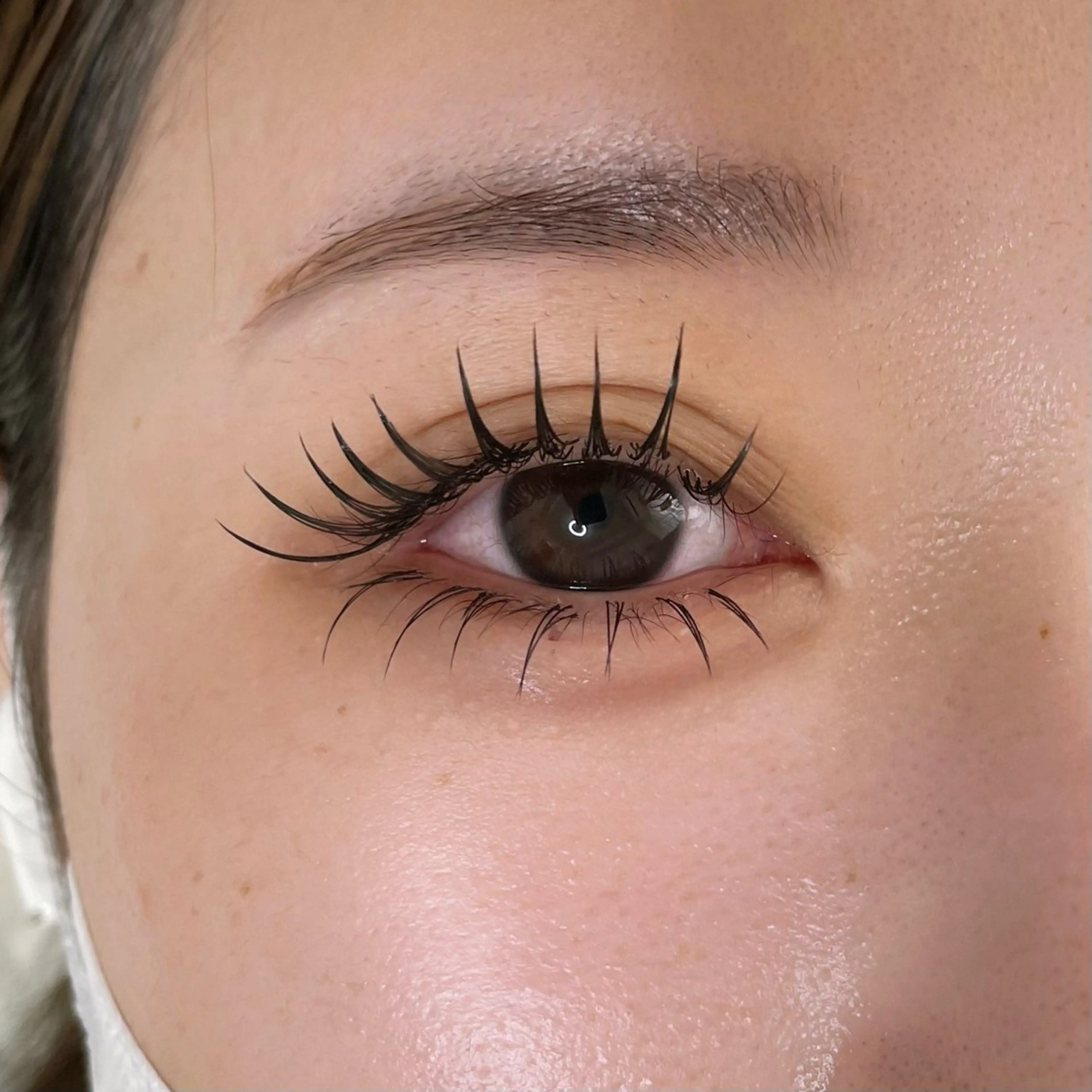 ご新規様🌈140本フラットラッシュ オフ込/束感仕上げ/他店リペア可の写真