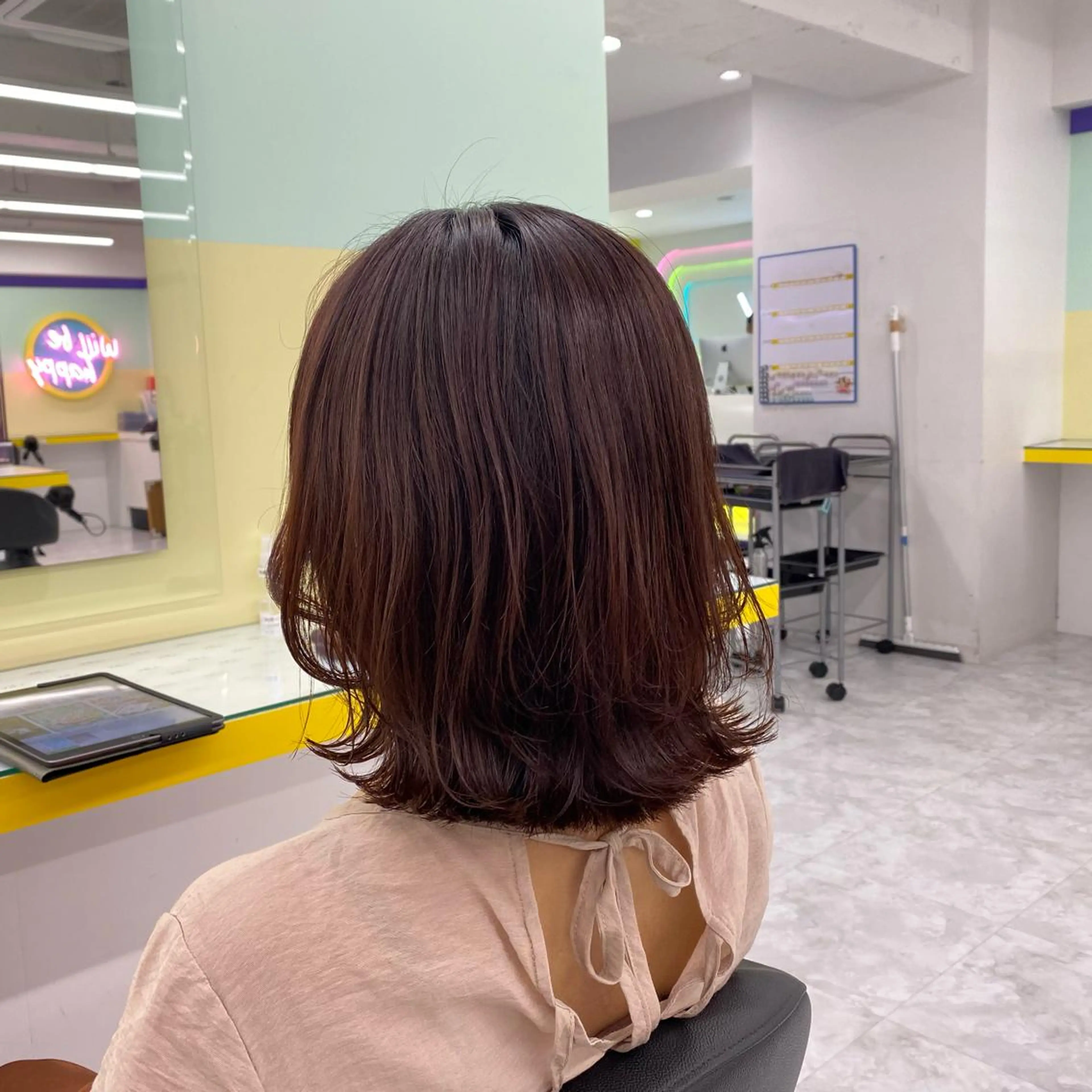 ショート カラー ヘアアレンジ カット ヘアカラー GOTODAY shair salon 横浜mare店所属・透明感抜群カラー mai🍑♡のヘアスタイル