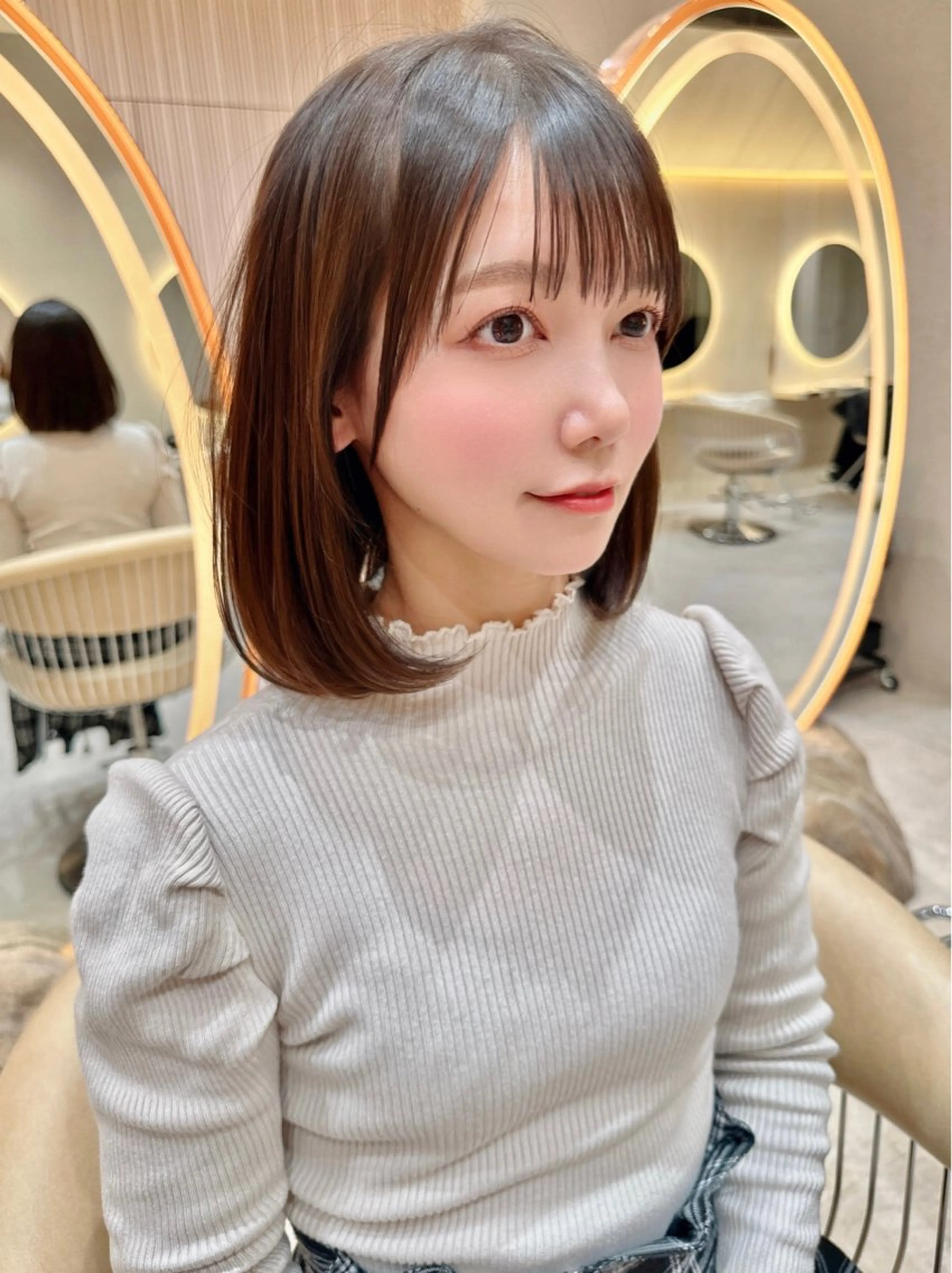 ショート カット ヘアカラー レイヤー❣️縮毛矯正 川村利幸のヘアスタイル