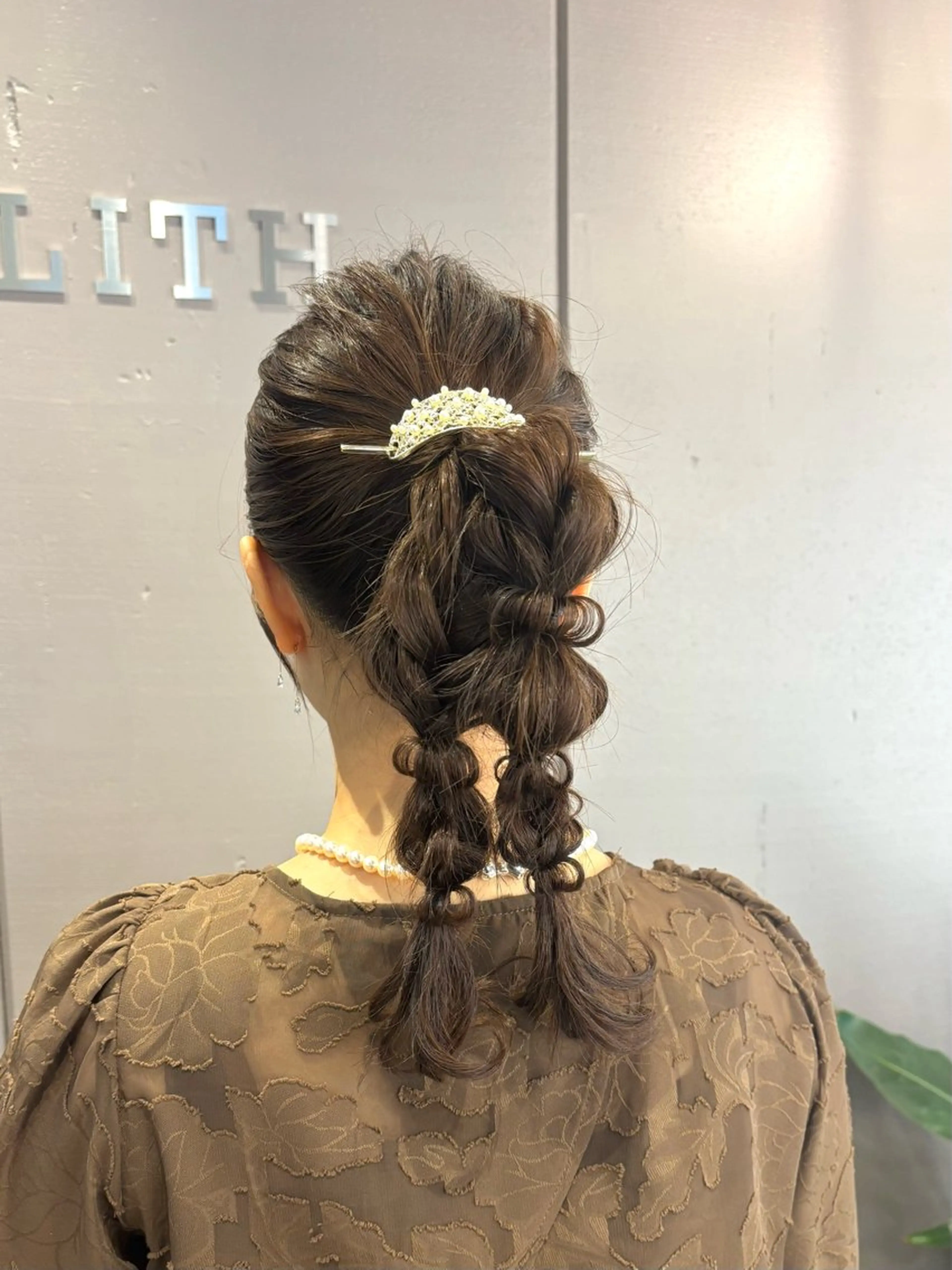 ヘアアレンジ ヘアセット Iris by artina 武蔵小杉店【イリス バイ アルティナ】所属・レイヤーカット/ボブ /nene🍥⋆*のヘアスタイル