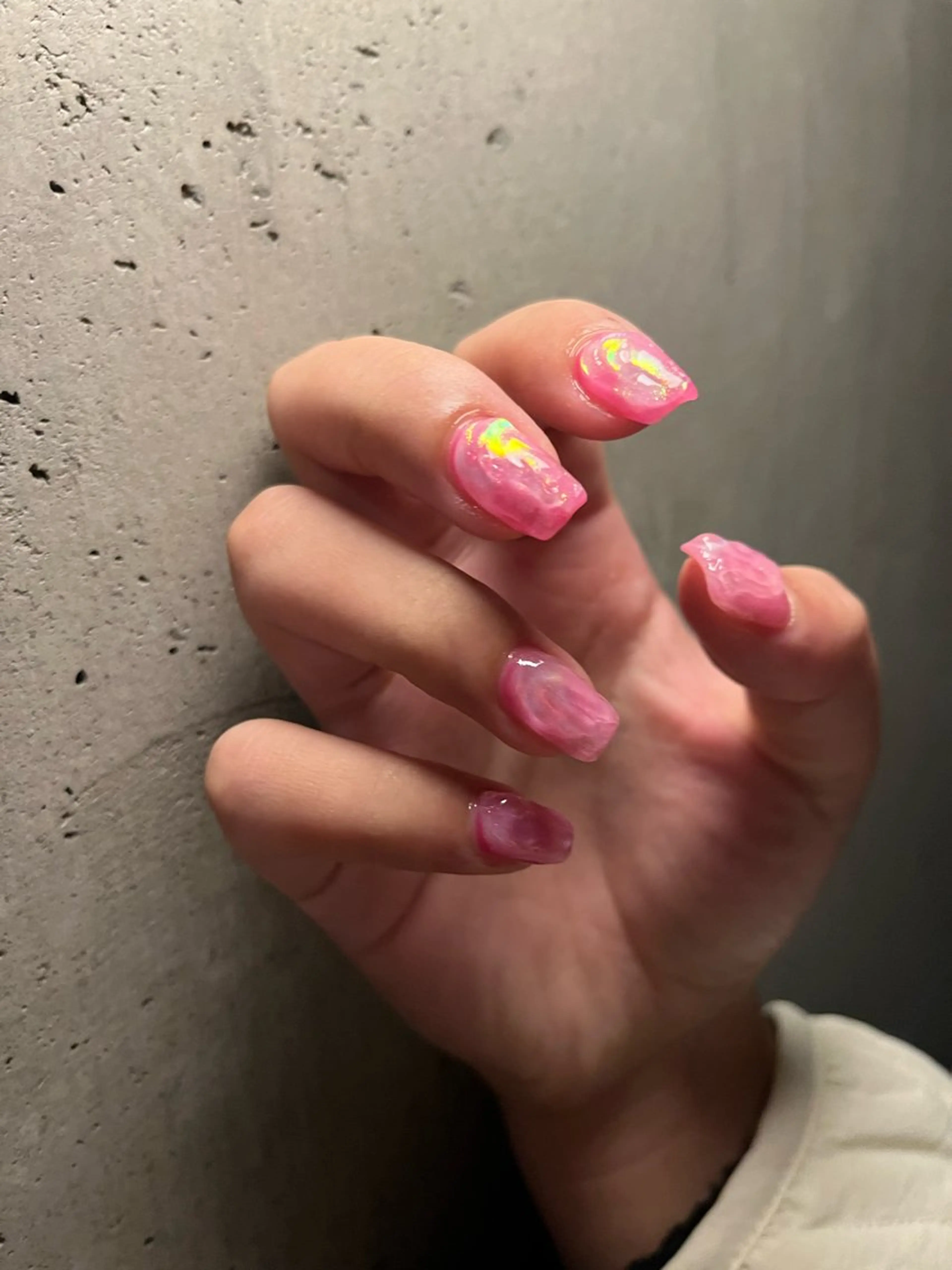 ショート ハンドネイル フットネイル @Unica_ honmachiのネイルデザイン