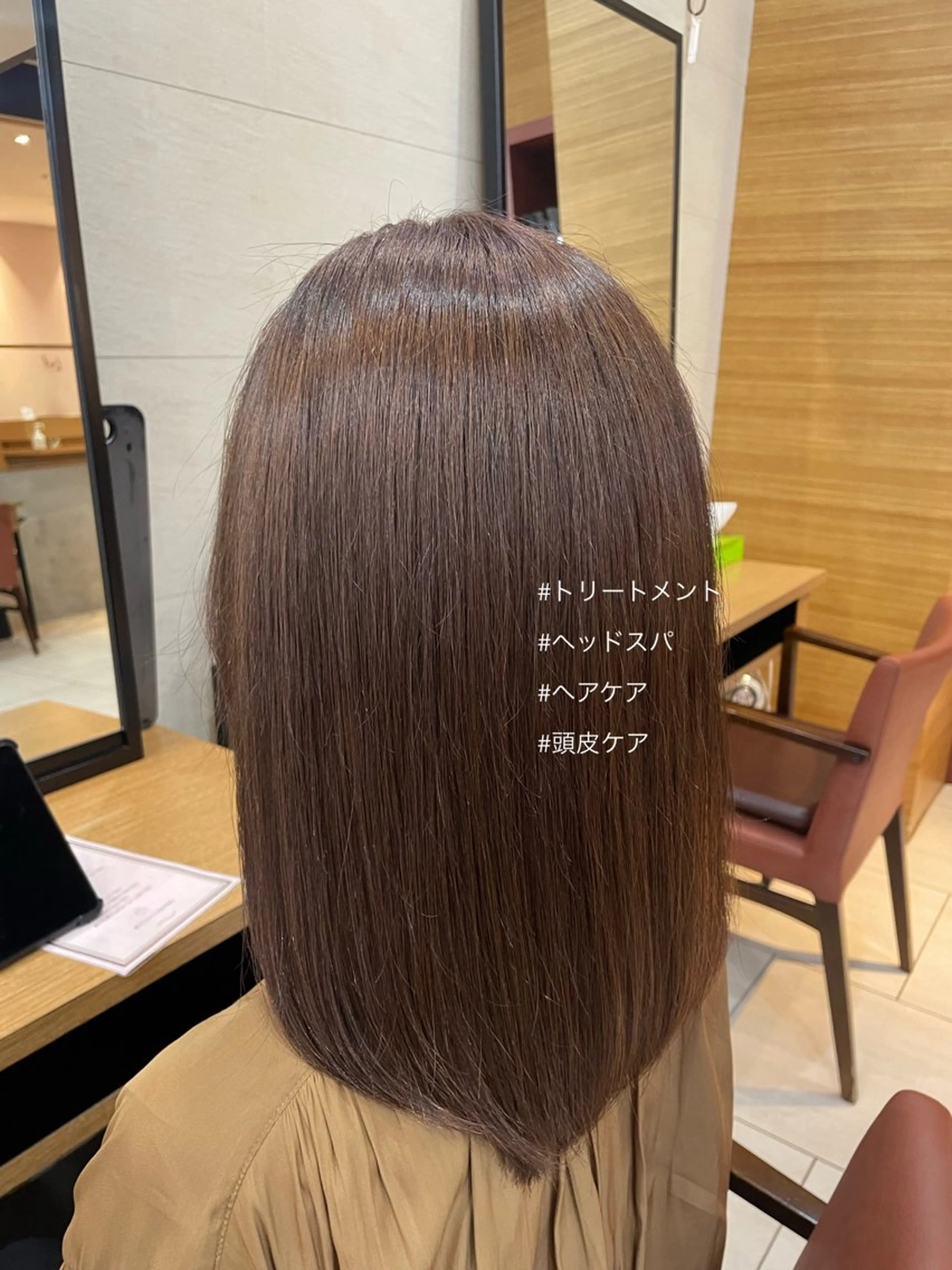 ミディアム トリートメント ヘッドスパ ボブ/ミディアム 親しみやすさ/さくらのヘアスタイル