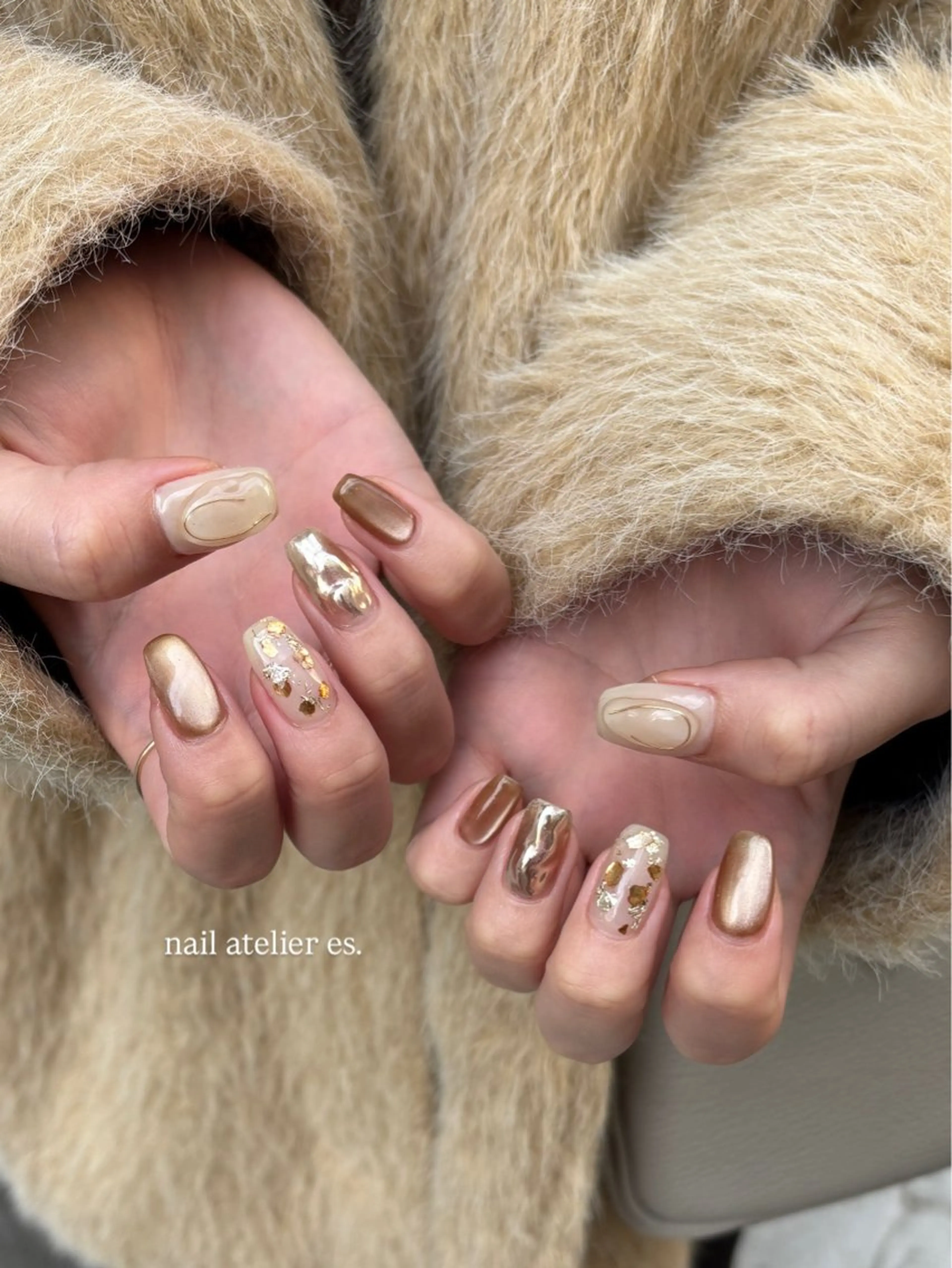 ネイル ハンドネイル nail atelier es.所属・atelier es.のネイルデザイン