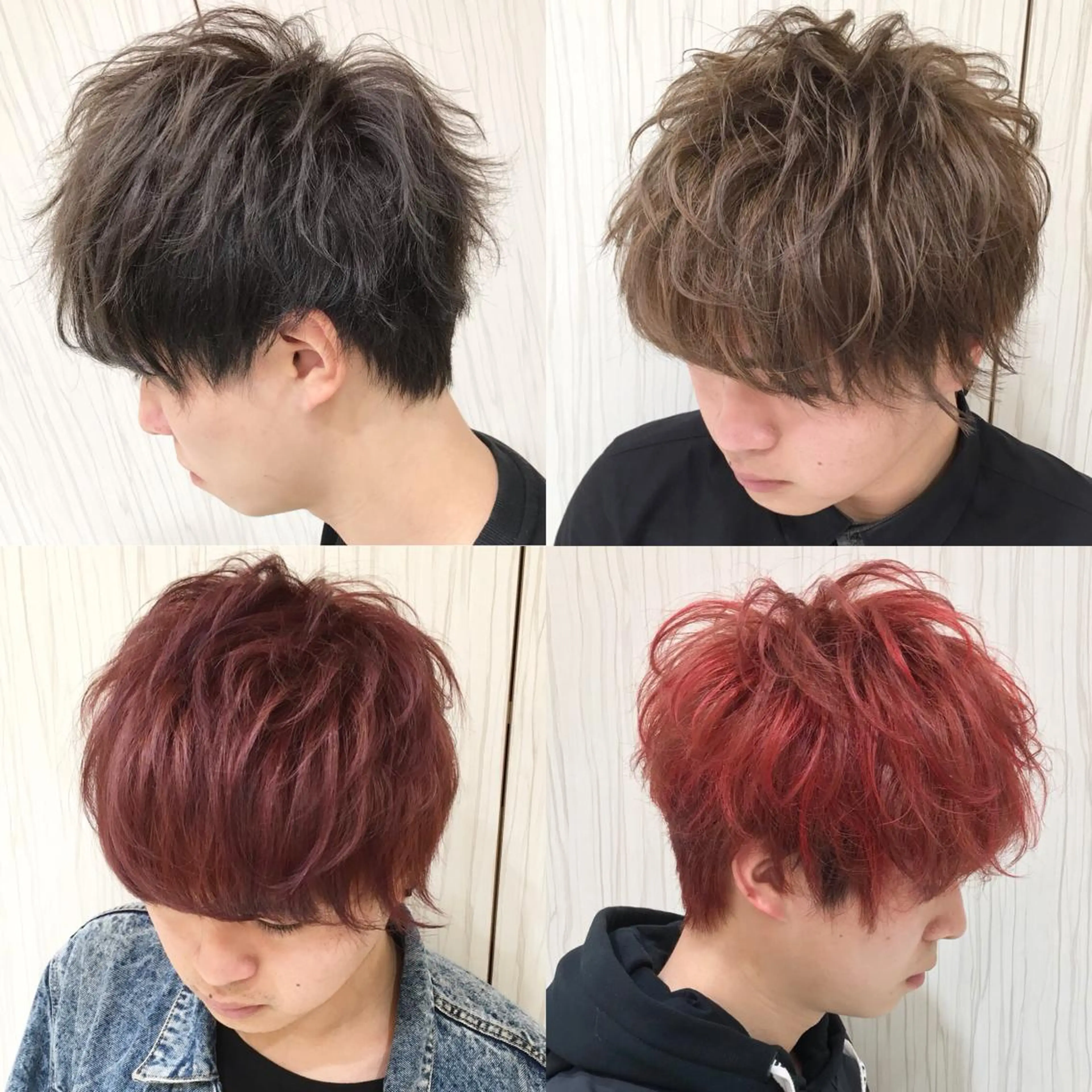 メンズ マッシュ カット ヘアカラー トリートメント hair teria ryu 大塚のヘアスタイル
