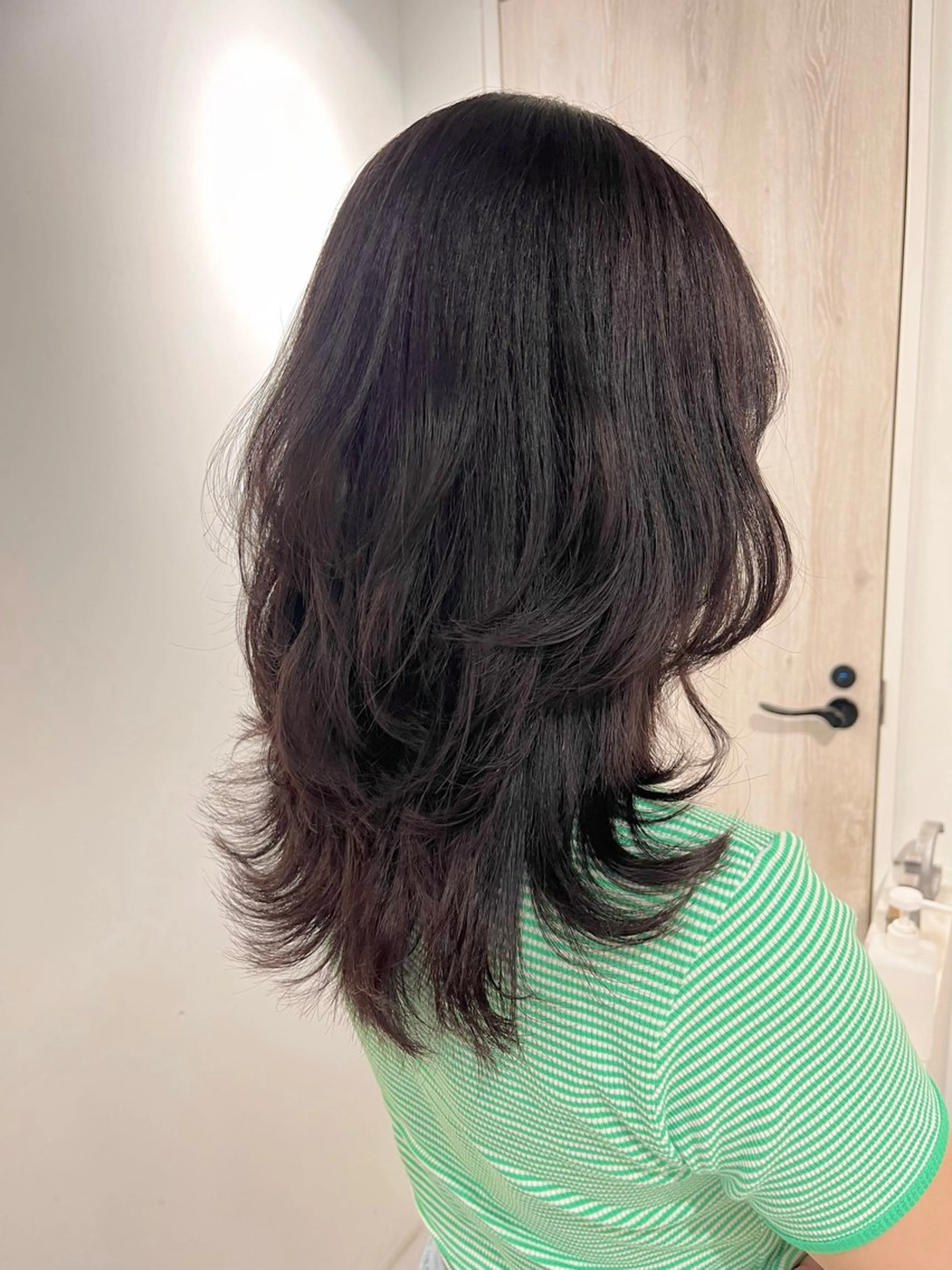 ミディアム レイヤーカット inc新小岩北口店 🫧Nichikaのヘアスタイル