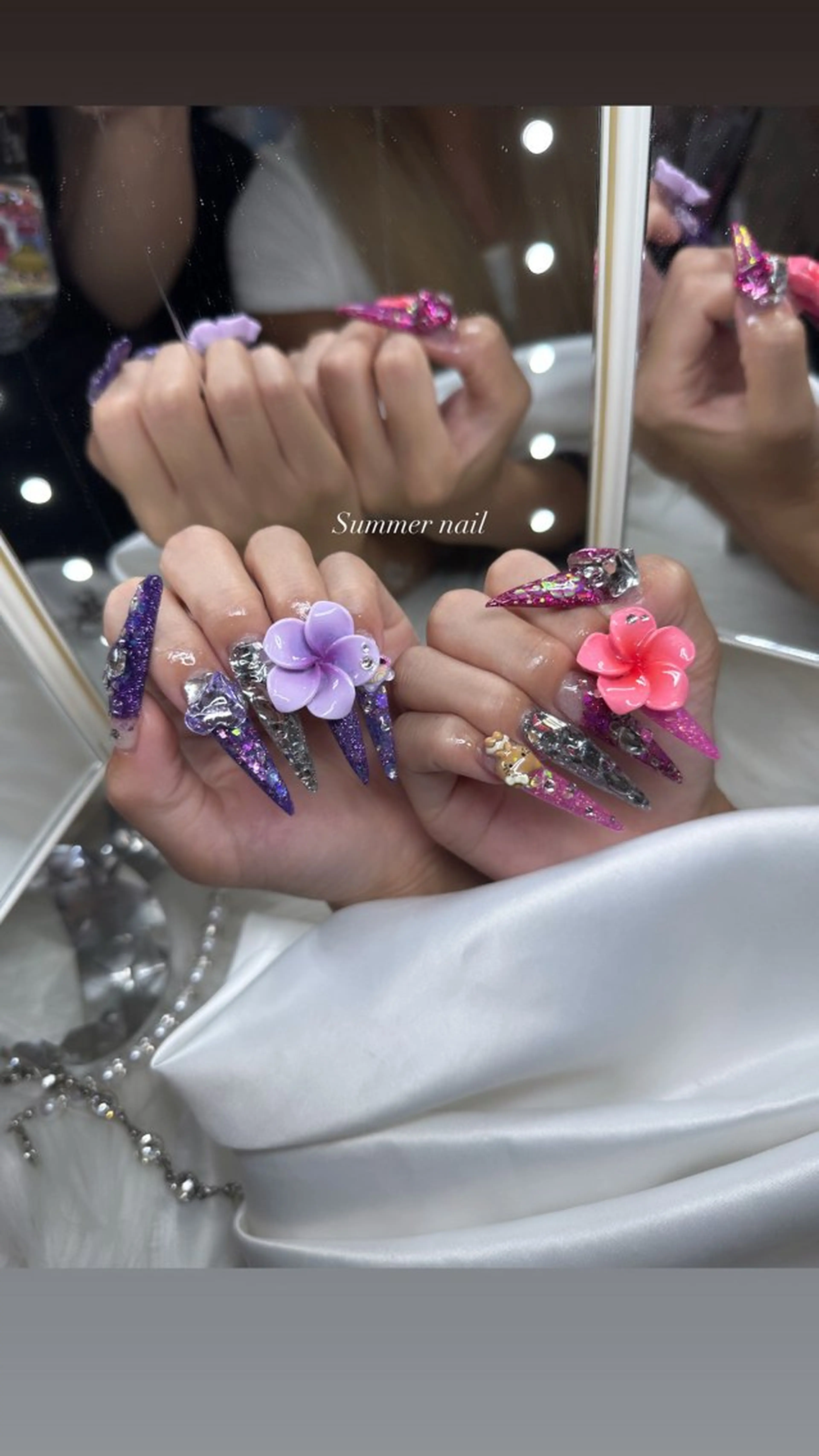 ネイル 加納 莉音のネイルデザイン