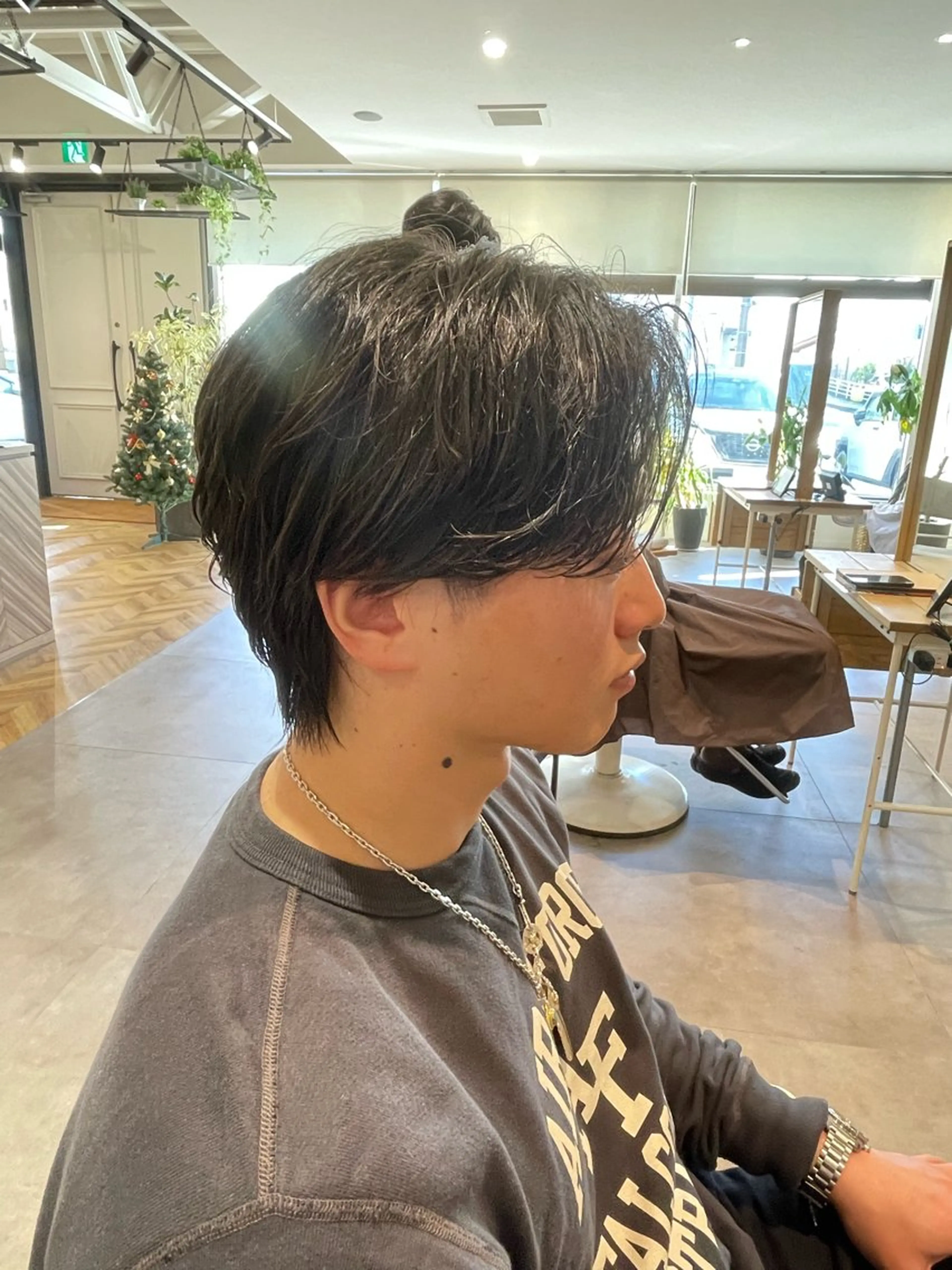 ミディアム 樋口 令惟のヘアスタイル