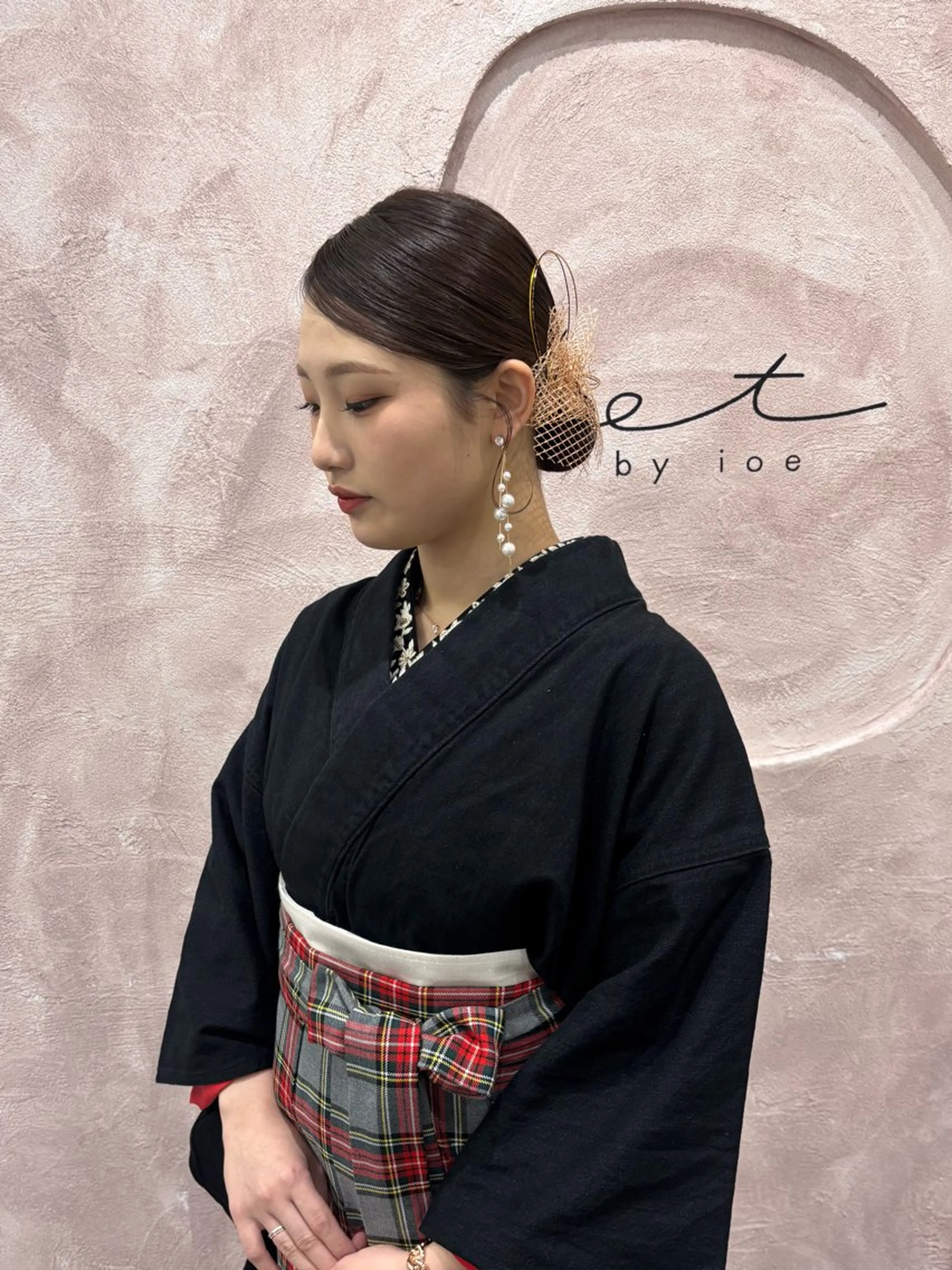 ロング ヘアアレンジ ヘアセット mai 🎀 / 暖色カラー特化のヘアスタイル