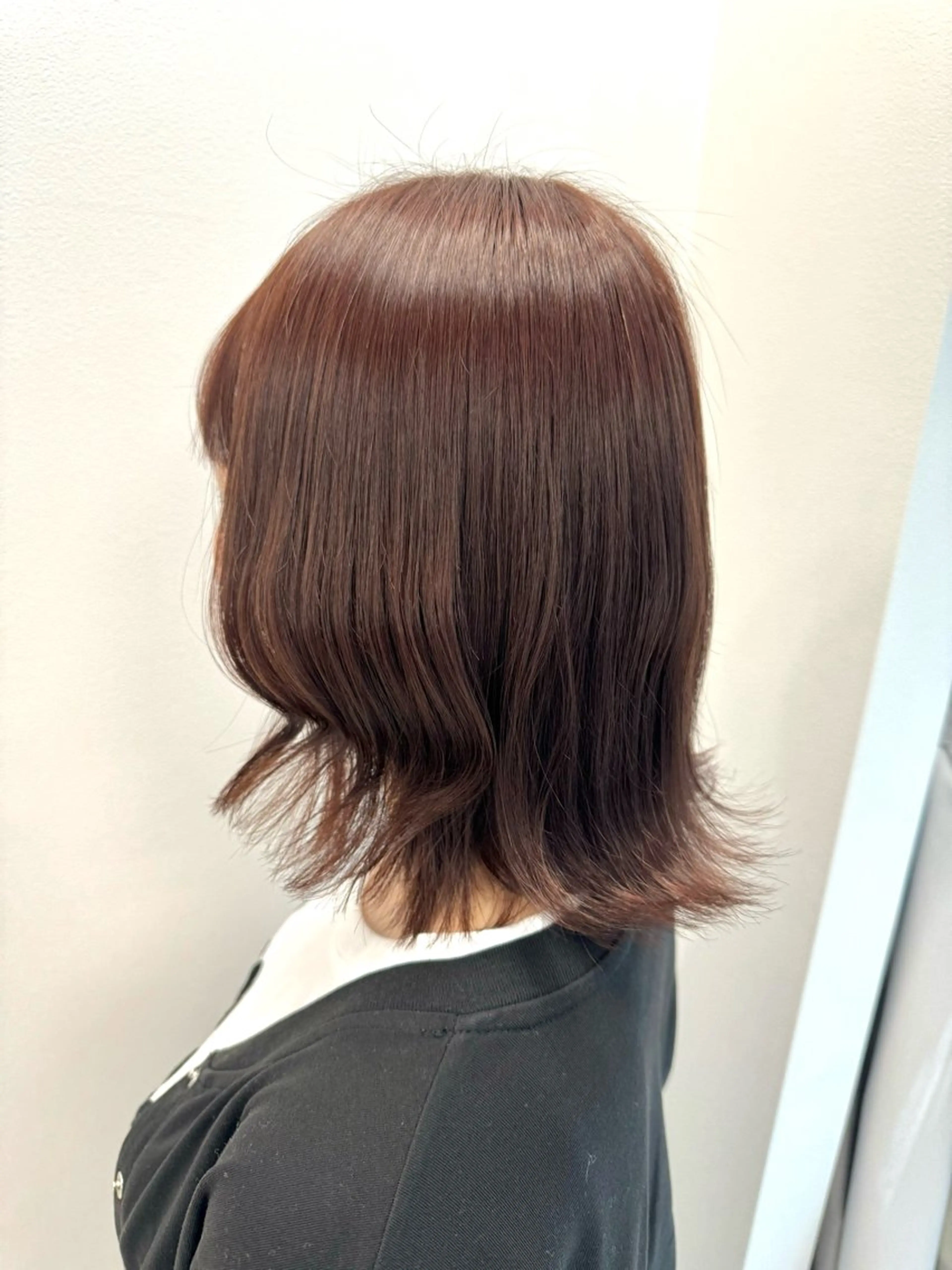 カラー ブラウンカラー マロンブラウン Ayuki /福岡美容室のヘアスタイル