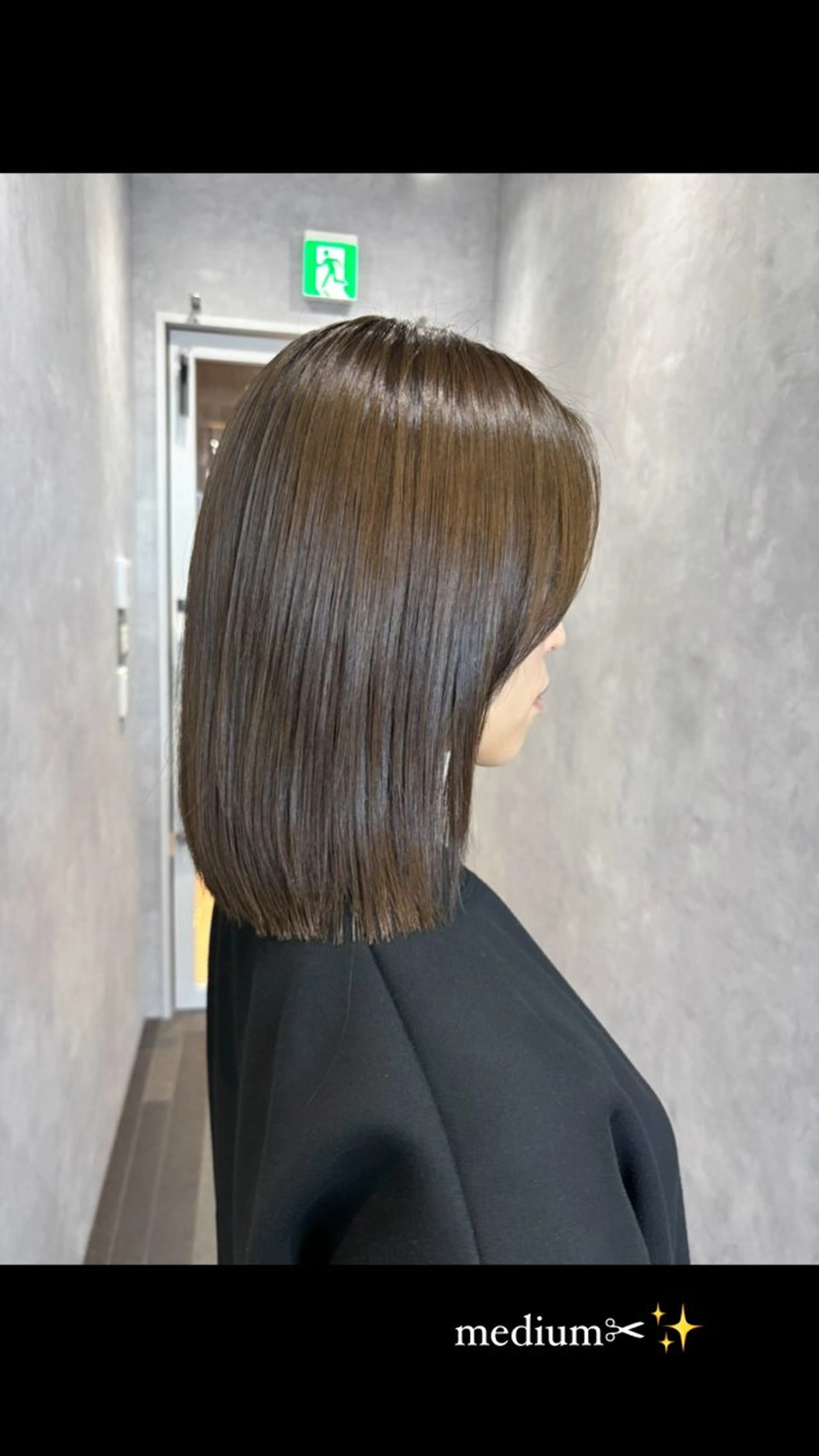 ミディアム CS made by SHACHU 栄所属・山田 瑛司のヘアスタイル