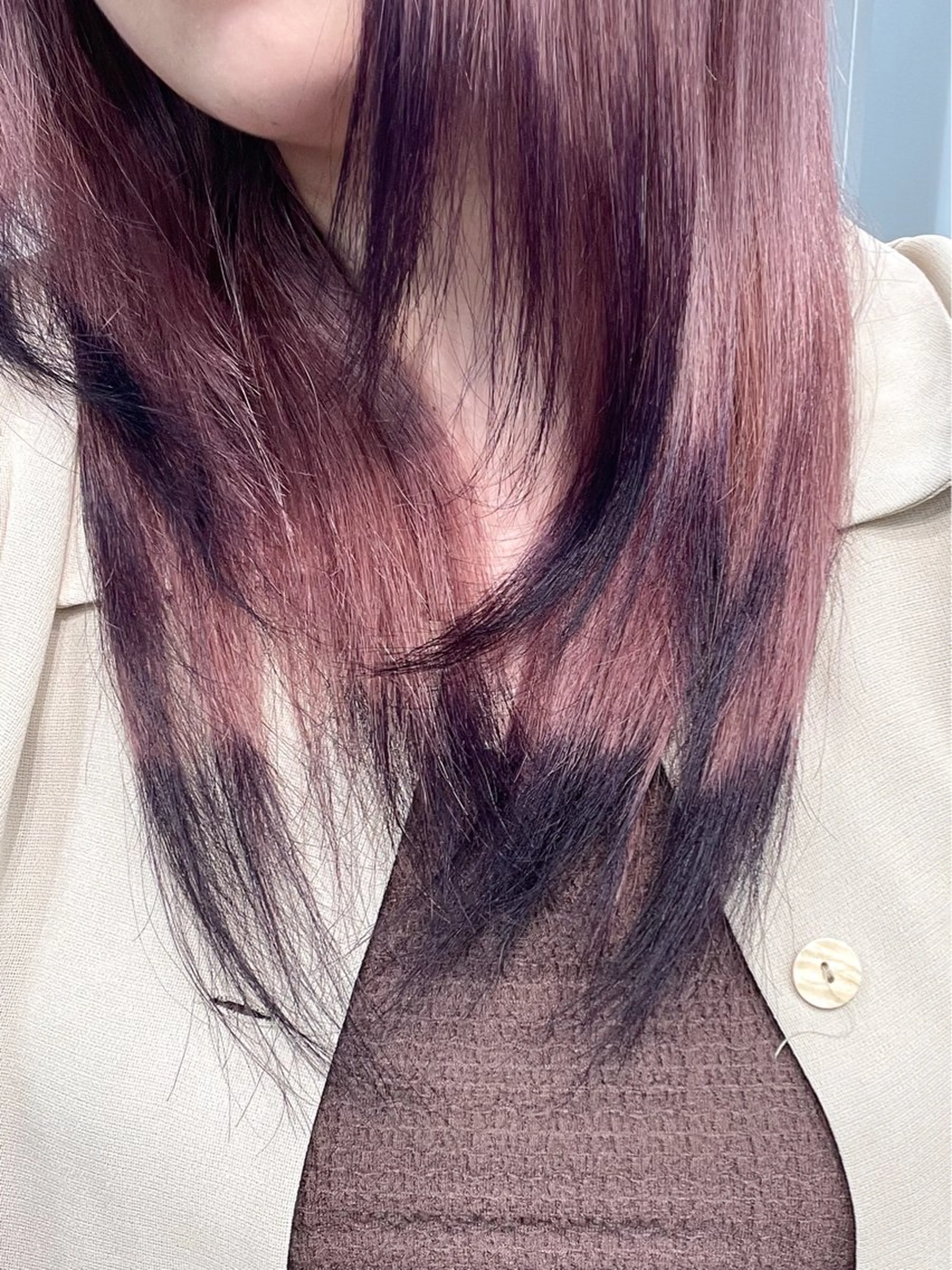 ロング カラー ウルフカットモデル 🧃Shionのヘアスタイル