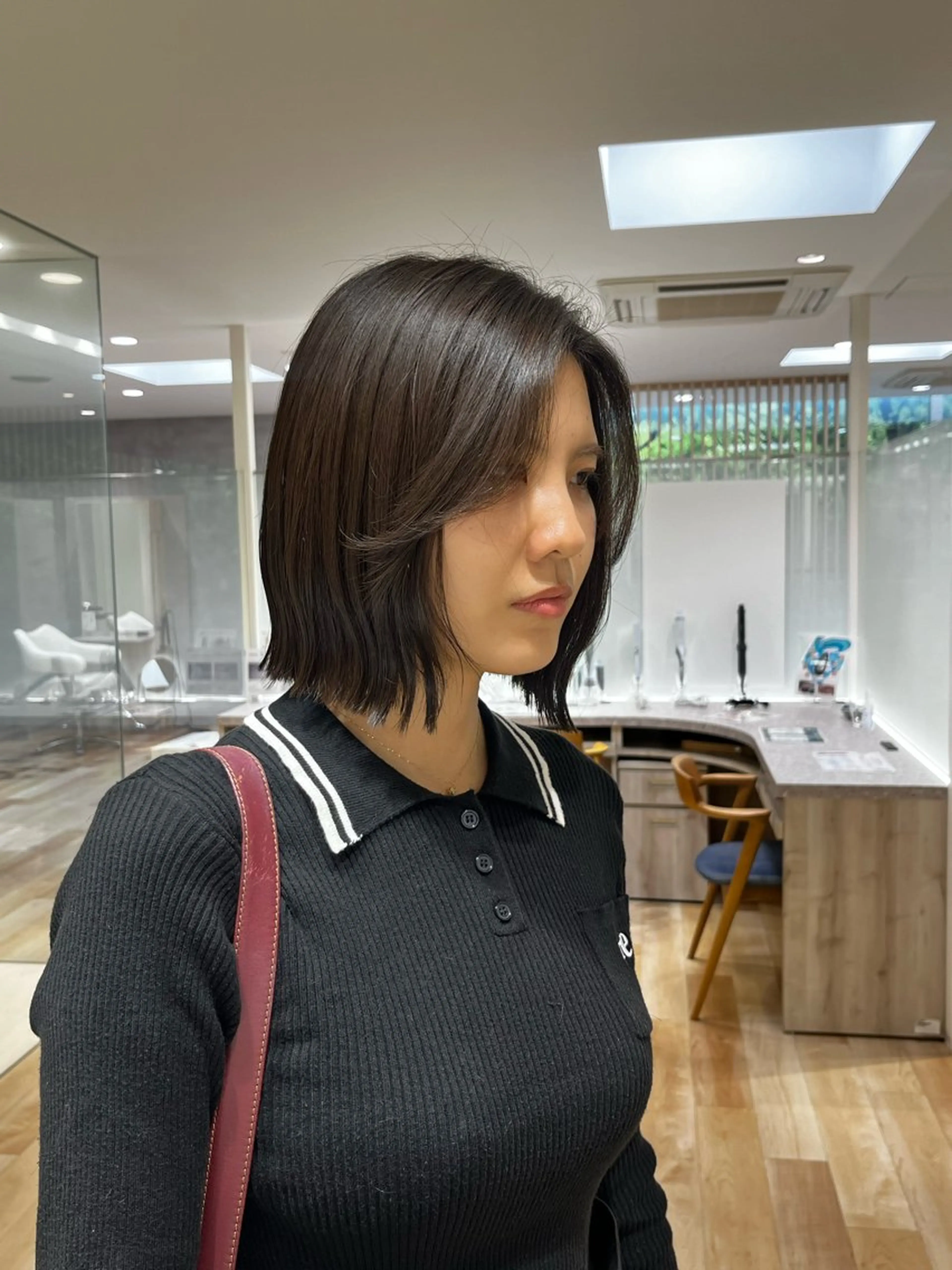 ミディアム 大人かわいい lobec/田代のヘアスタイル