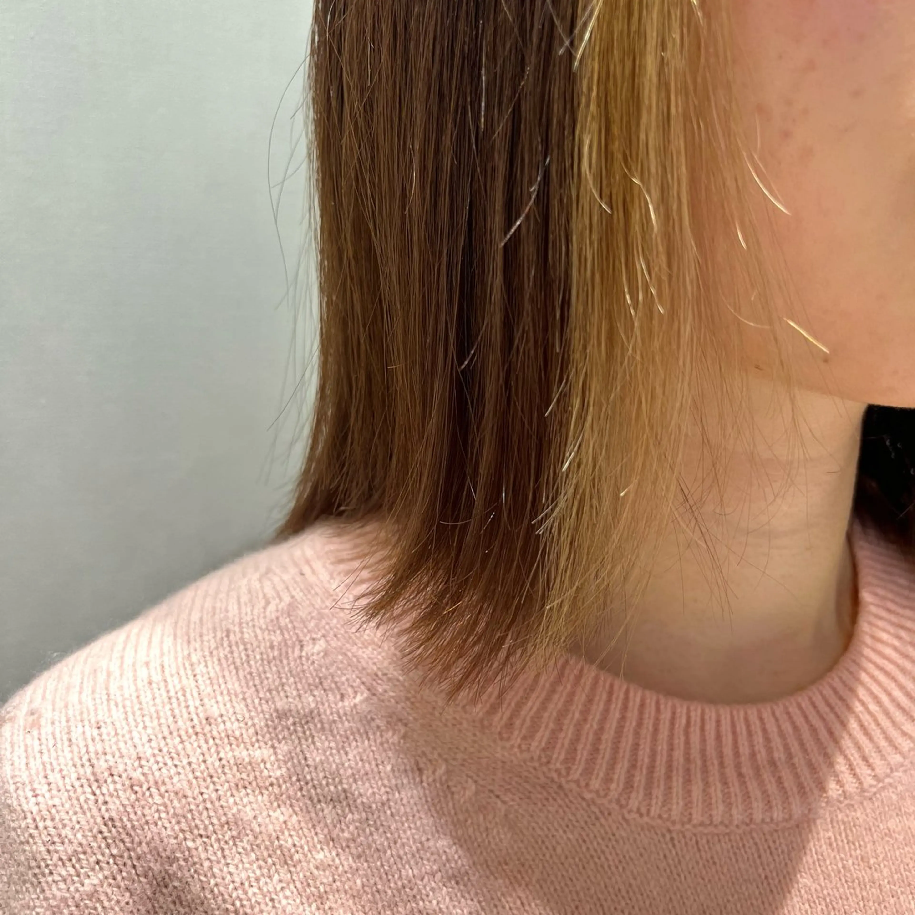 ミディアム カラー 透明感カラー/ベージ ュ/HIKARU🌿のヘアスタイル