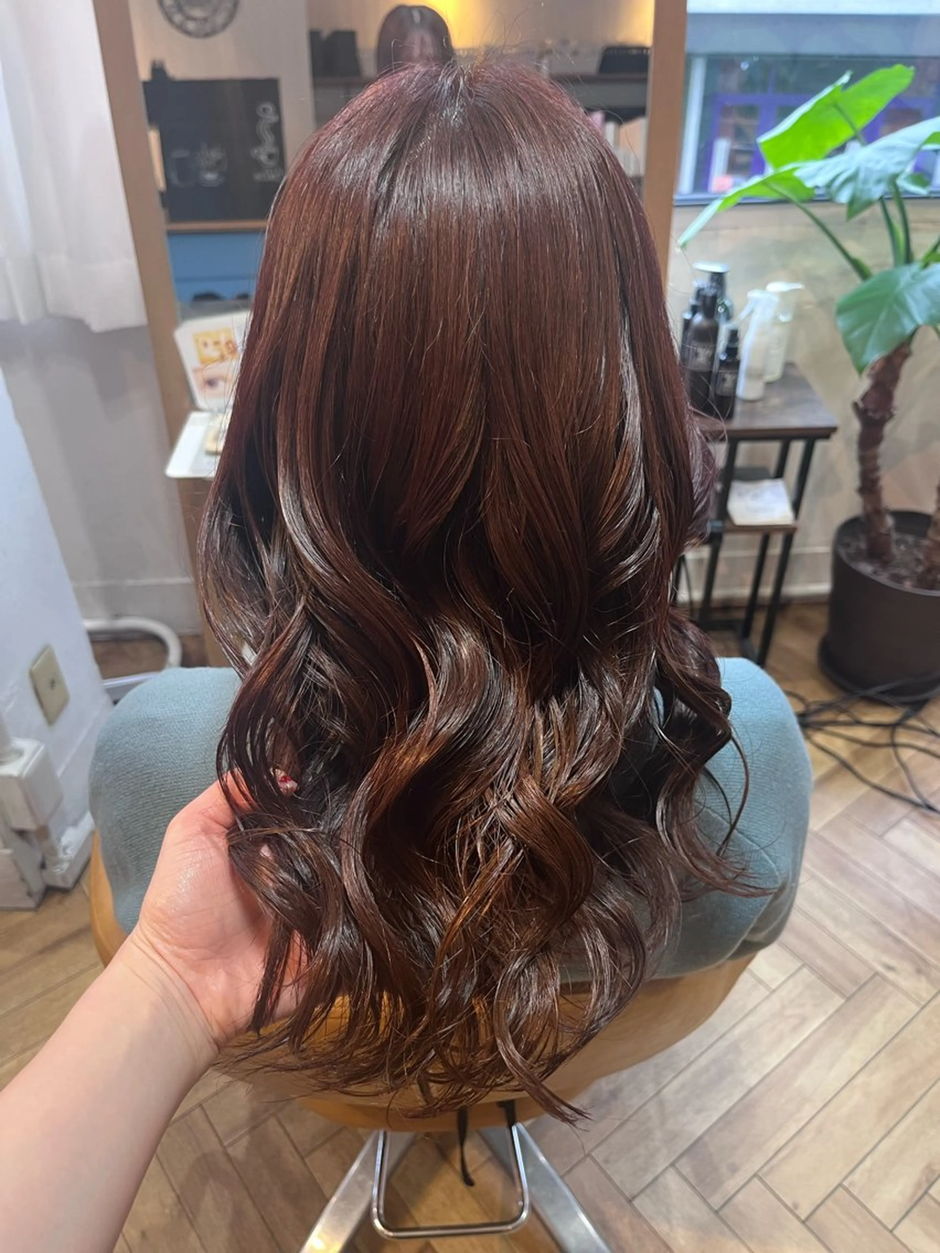 ロング ヘアカラー °ʚ ふじくら なつみɞ°のヘアスタイル