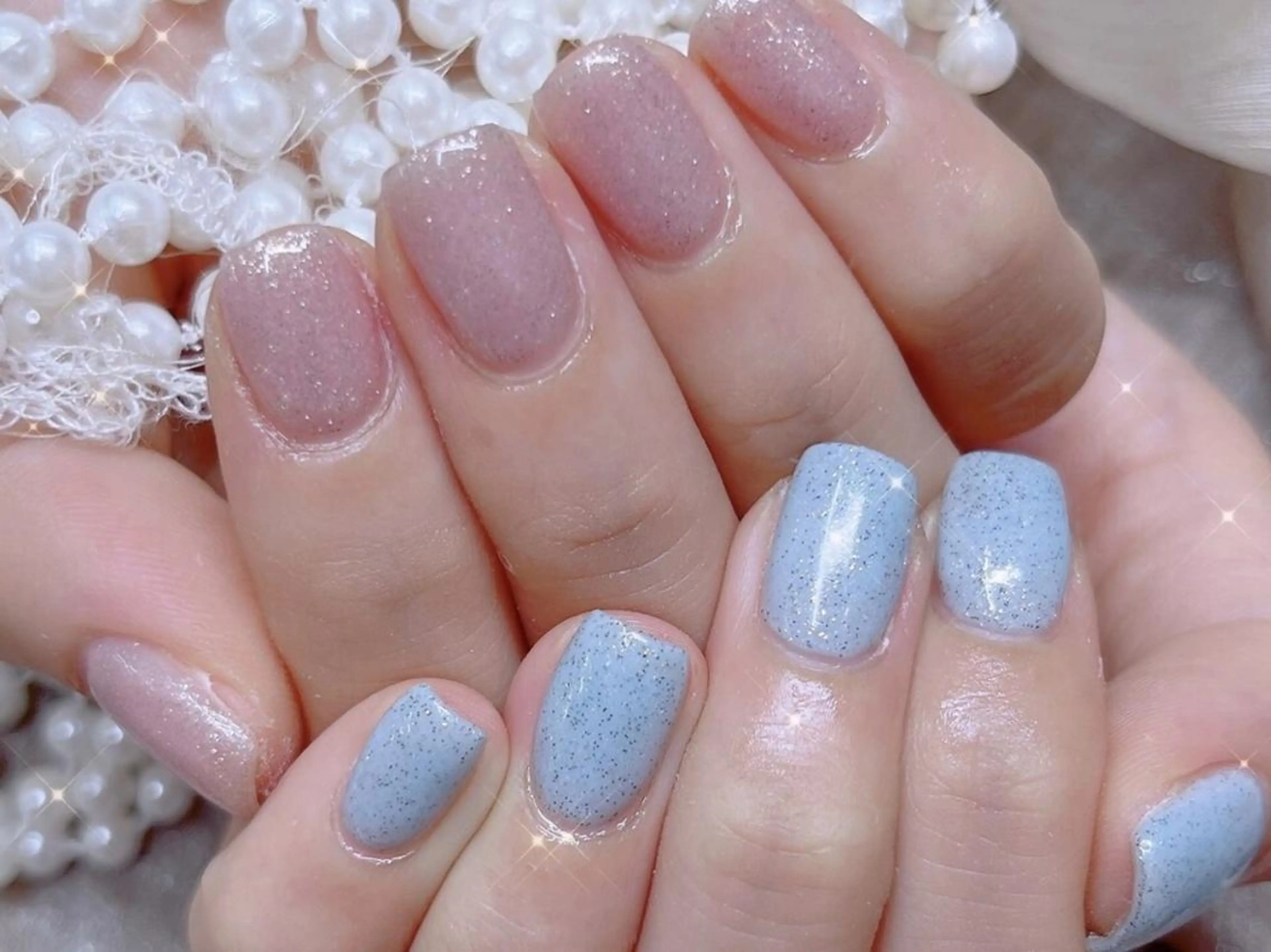 ネイル 💙羽生 彩光💙のネイルデザイン