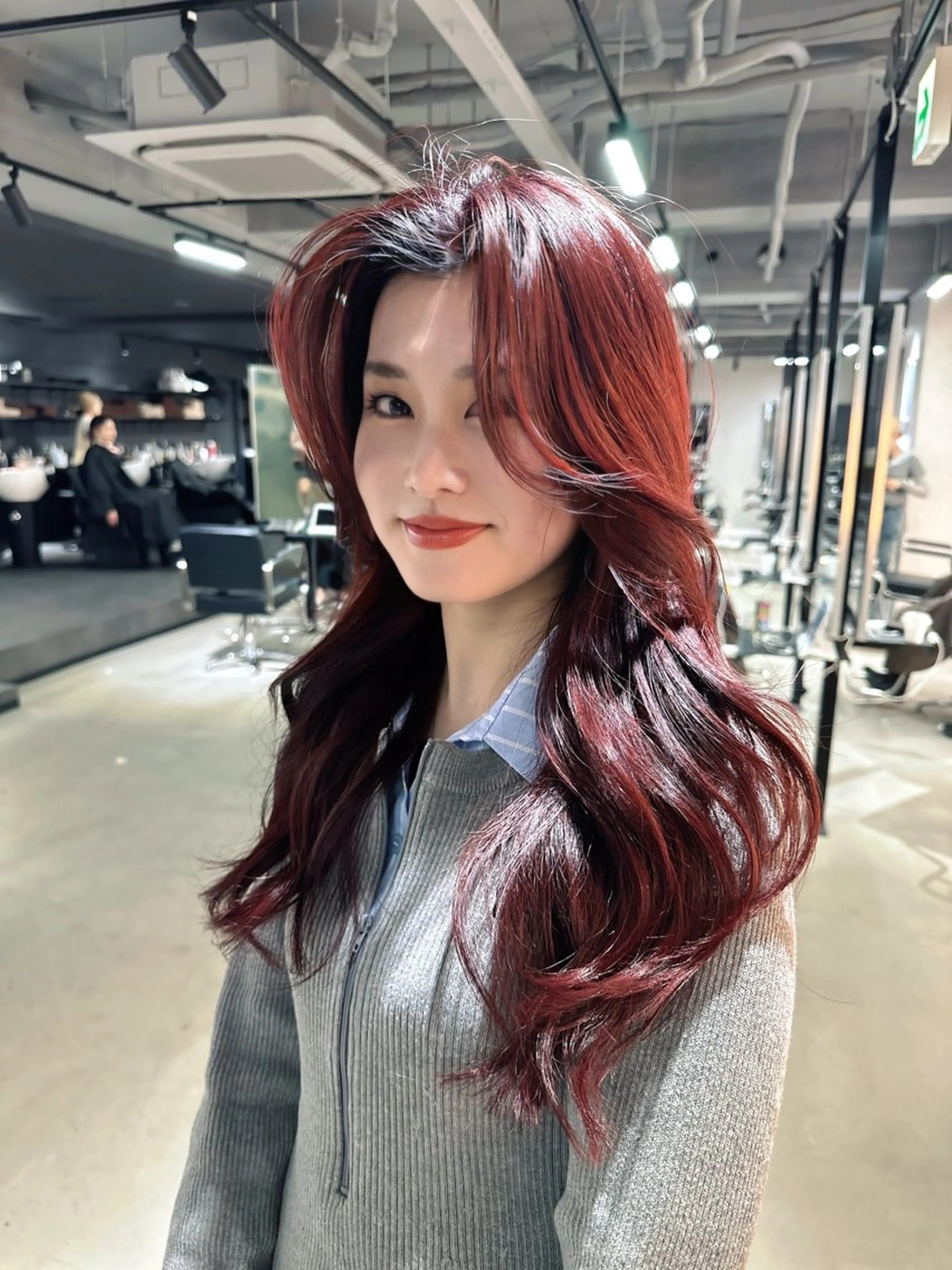 ロング カラー トリートメント ワンホンヘア ケラチン/Kaitoのヘアスタイル