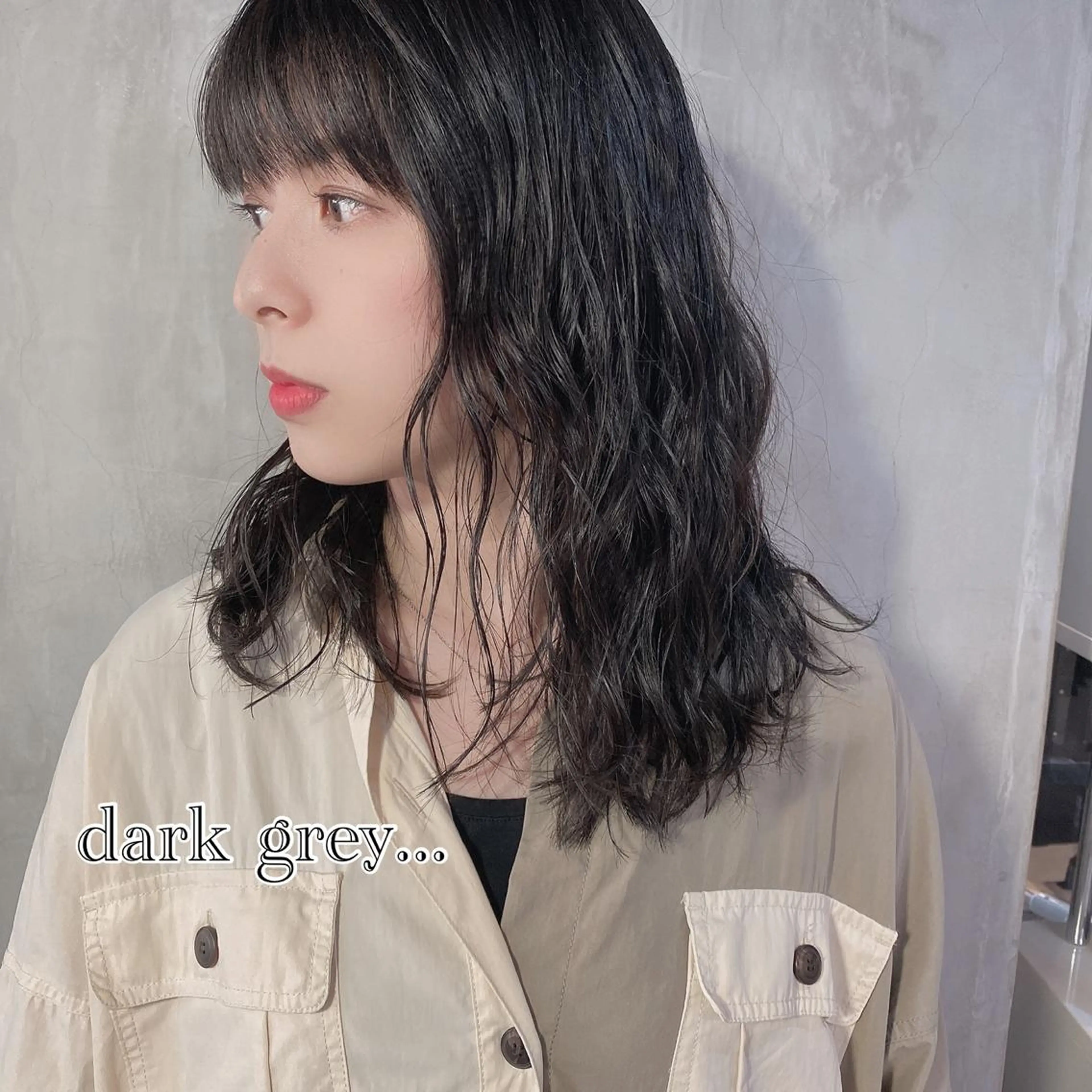 セミロング カラー ヘアアレンジ stylist/蛯谷 珠里のヘアスタイル