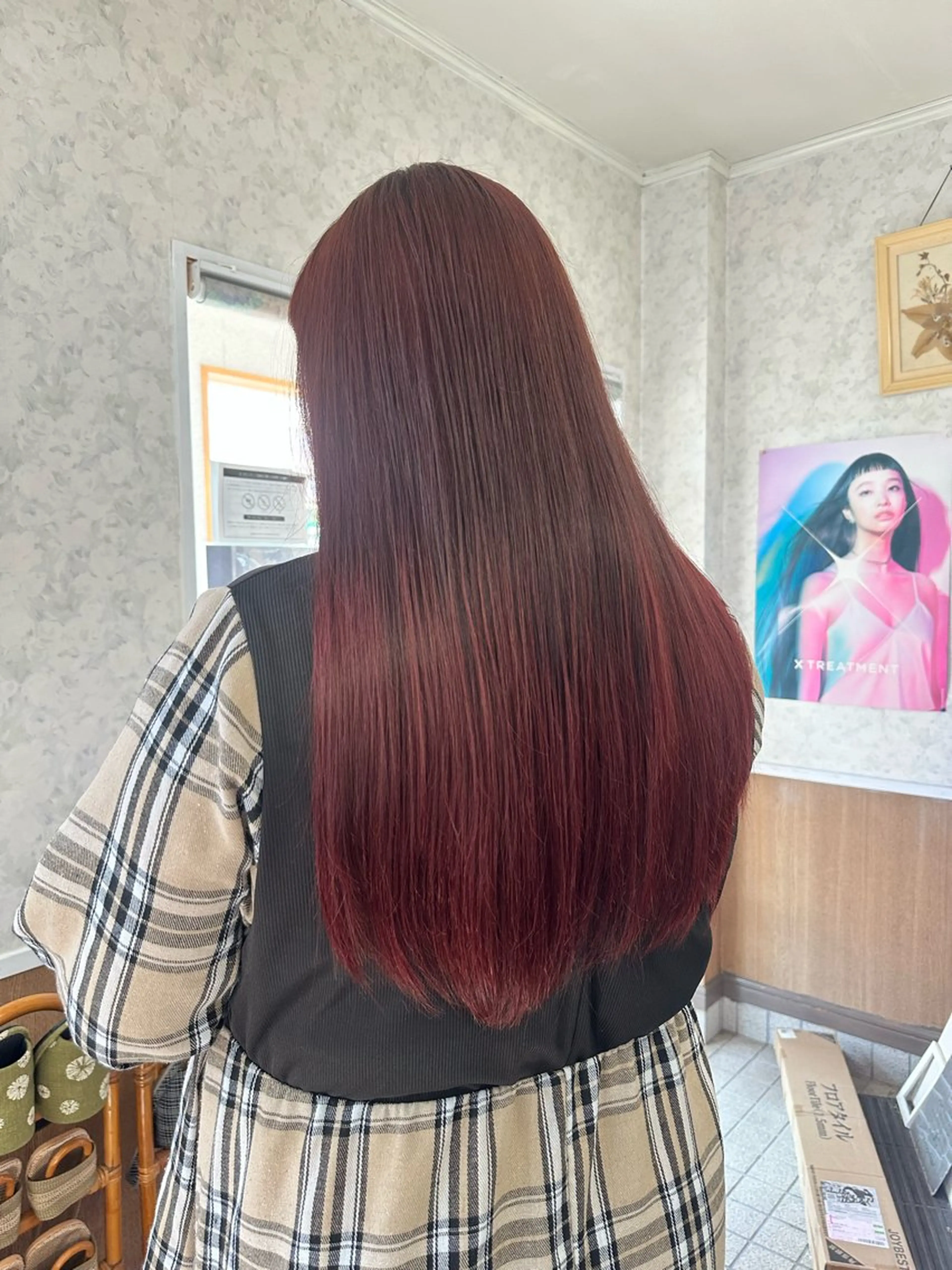 ロング カラー カット ヘアカラー トリートメント 髪質改善のプロ✨りな さんのヘアスタイル