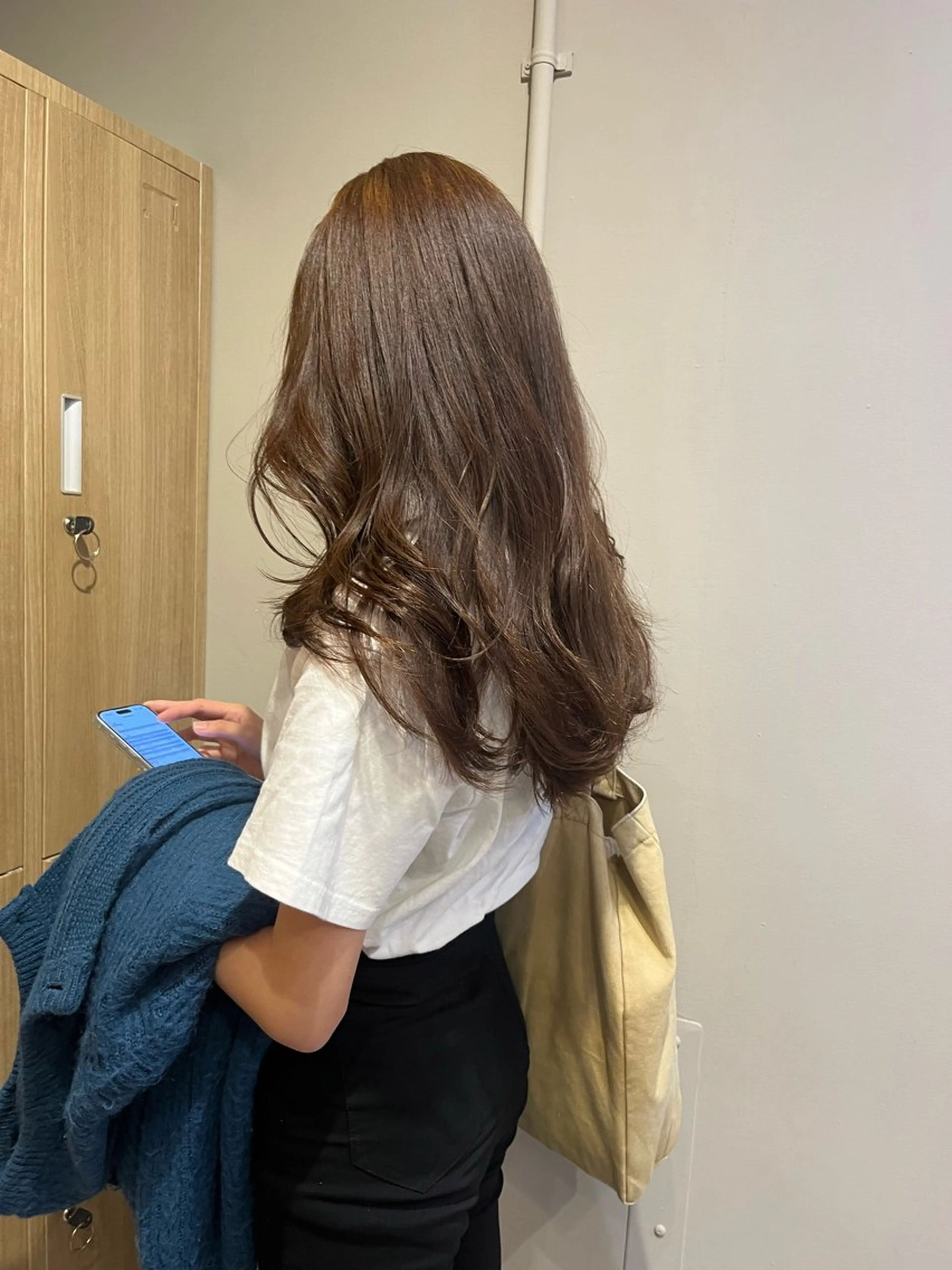 ロング カラー ヘアカラー 似合わせレイヤー🍏 ★パーマ/ののかのヘアスタイル