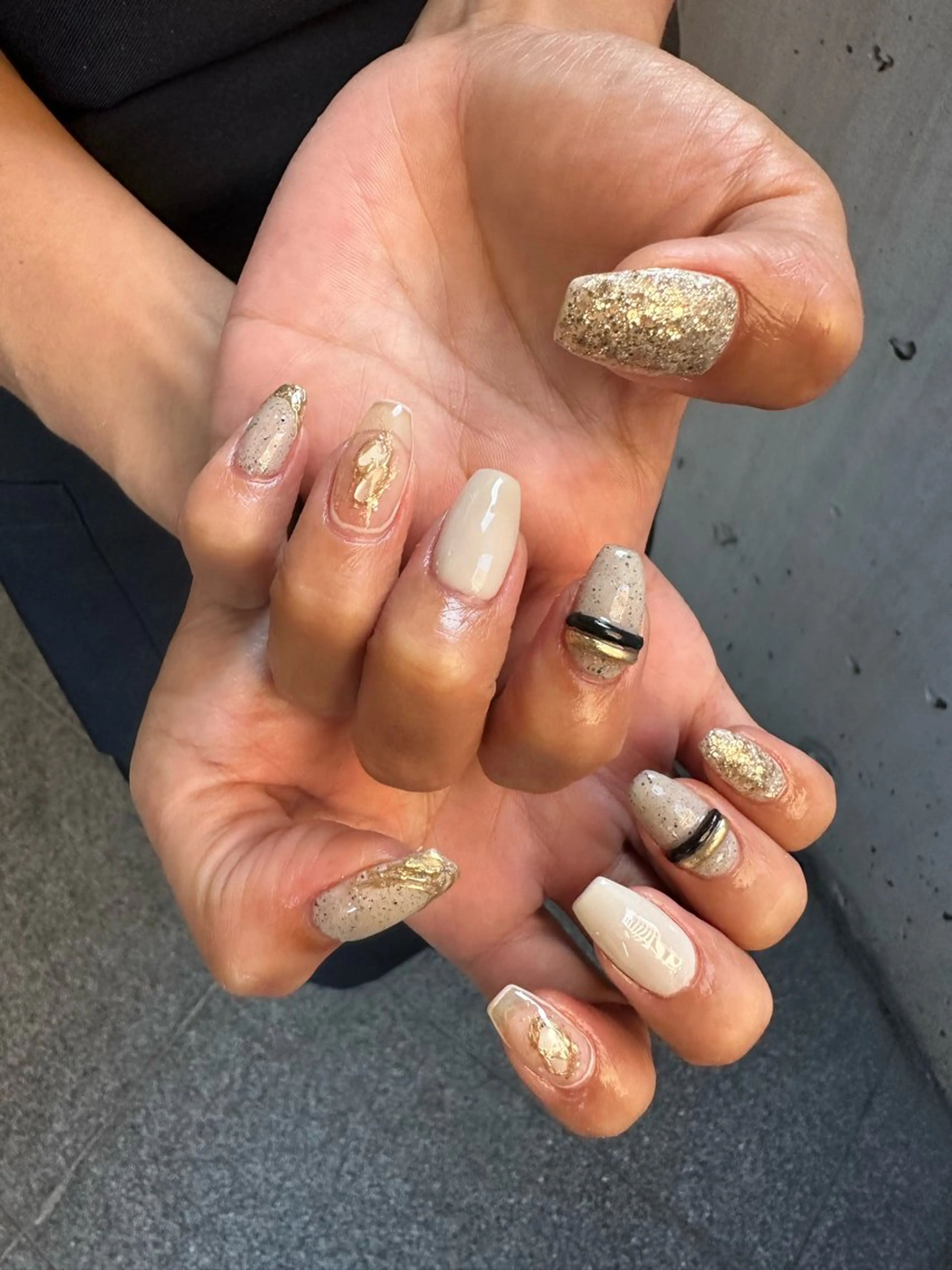 ネイル ハンドネイル NAIL Salon IP所属・長谷川 奈緒美のネイルデザイン
