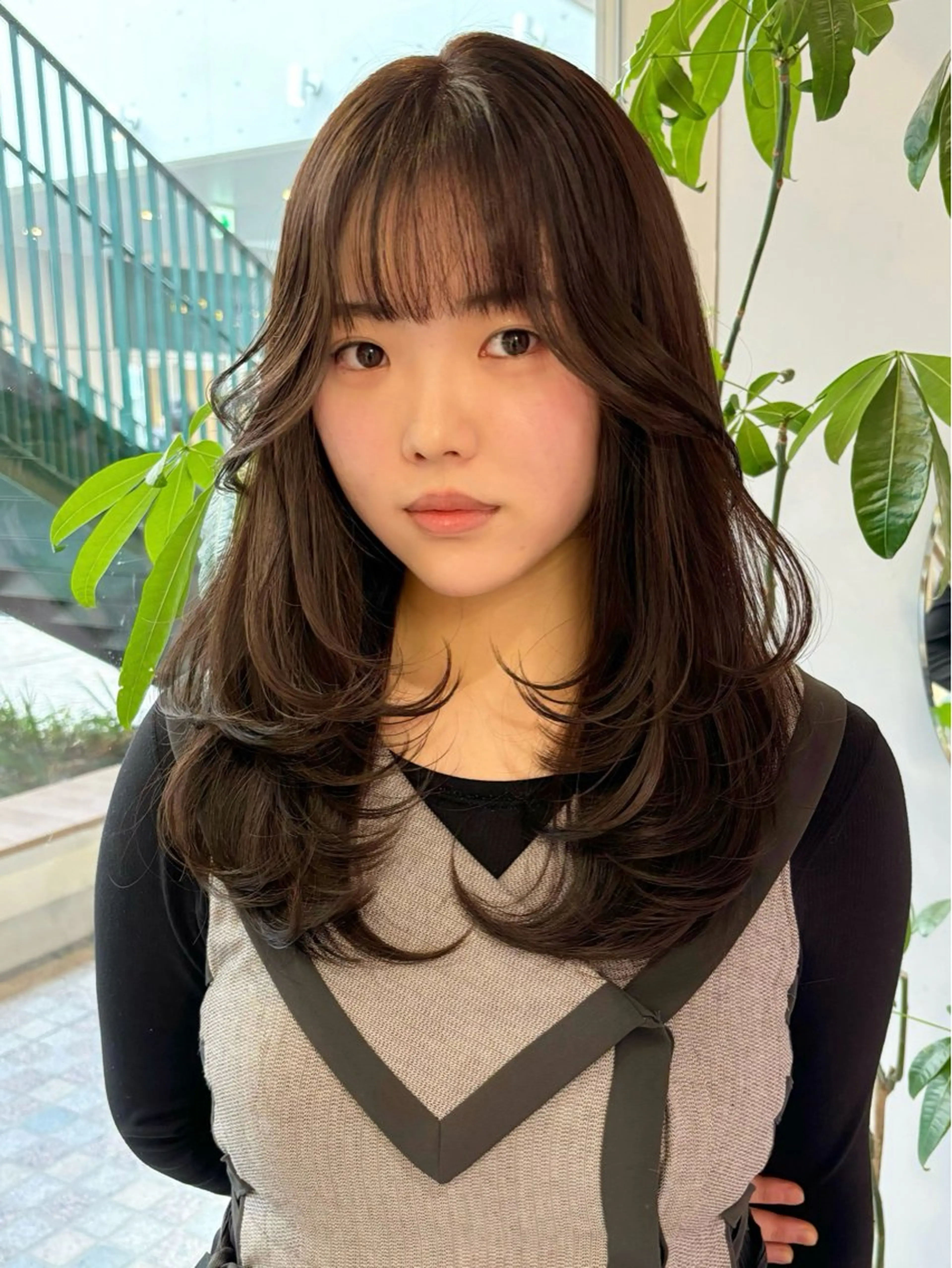 ロング 韓国風ヘア レイヤーカット 似合わせカット レイヤーカット 韓国風/yukinoのヘアスタイル