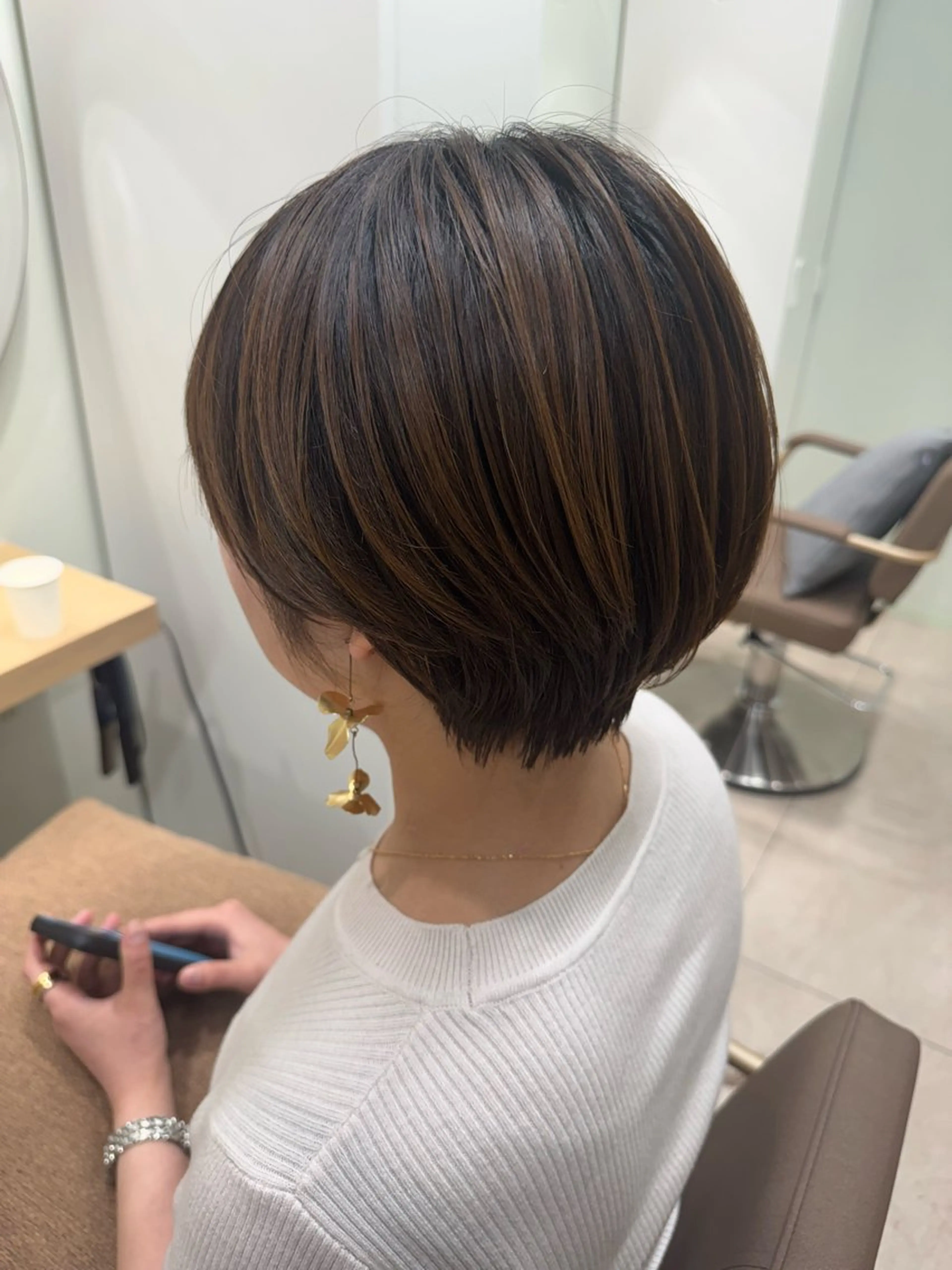 ショート 横山 滉のヘアスタイル