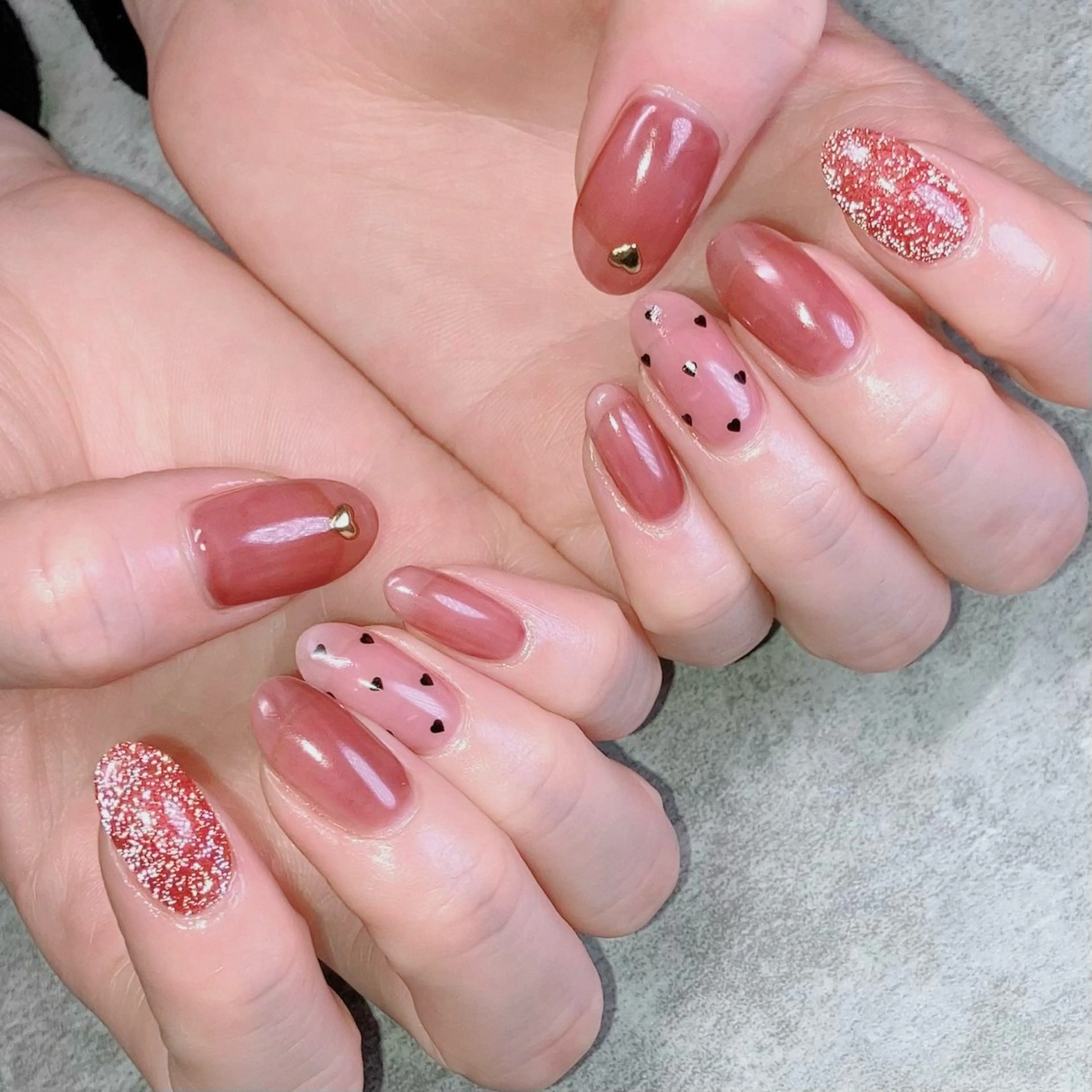 ネイル ハンドネイル ハンドケア haleyume所属・shino🌟 痛ネイルのネイルデザイン