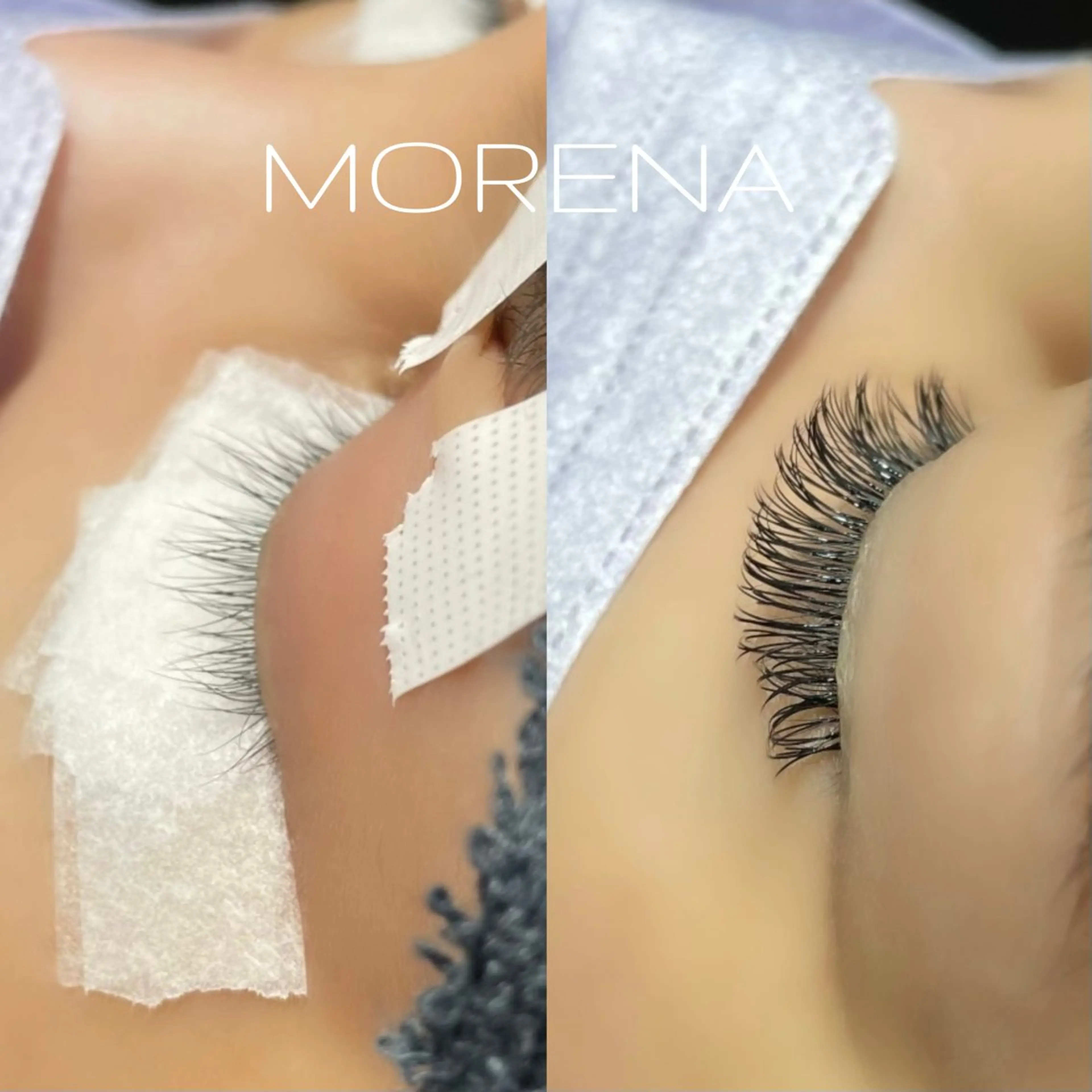 マツエク・マツパ 付け放題 小顔eyelash MORENAのマツエク・マツパデザイン