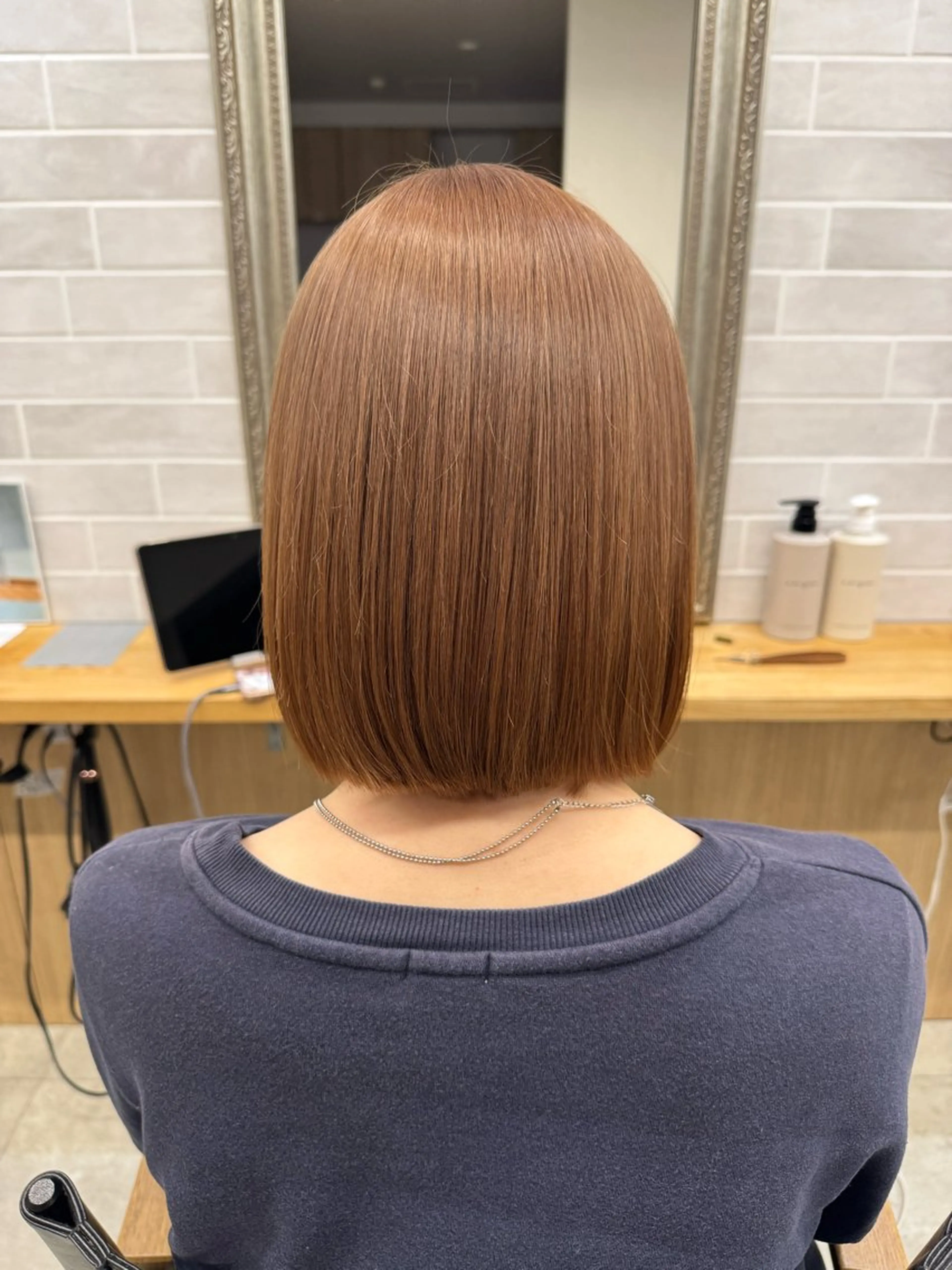 カラー ヘアカラー 透明感カラー 🎀まりねのヘアスタイル