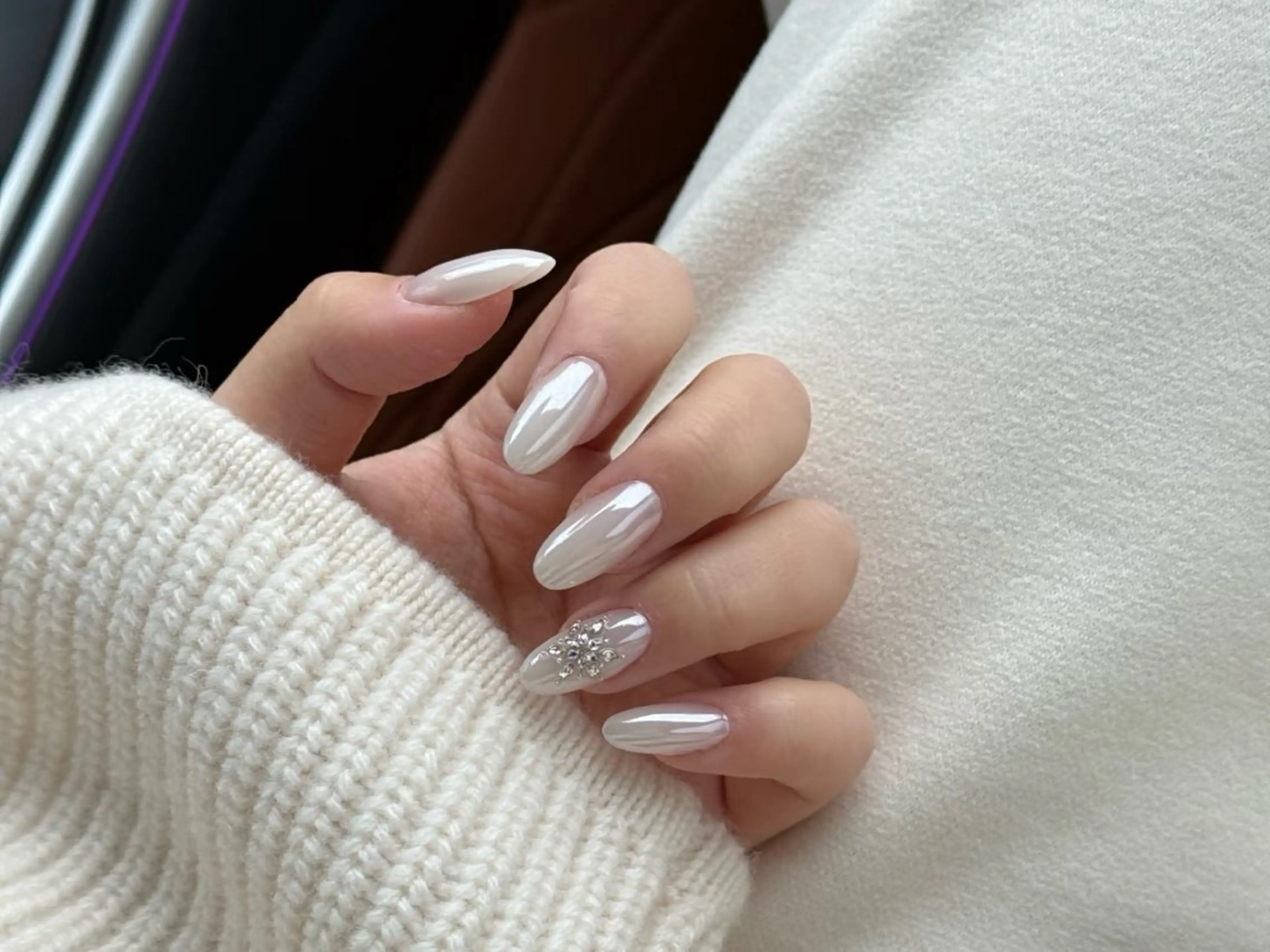ミディアム ハンドネイル Chic Muse nail salonのネイルデザイン