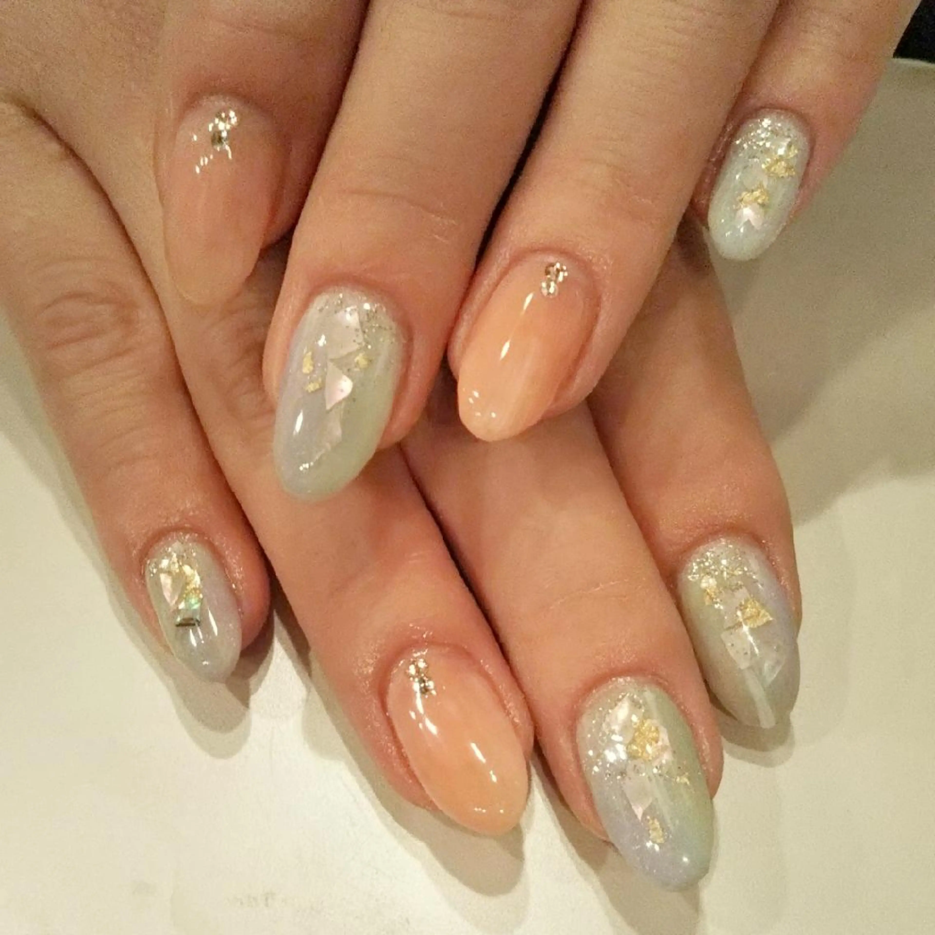 ネイル パステルネイル 春ネイル private salon mieのネイルデザイン