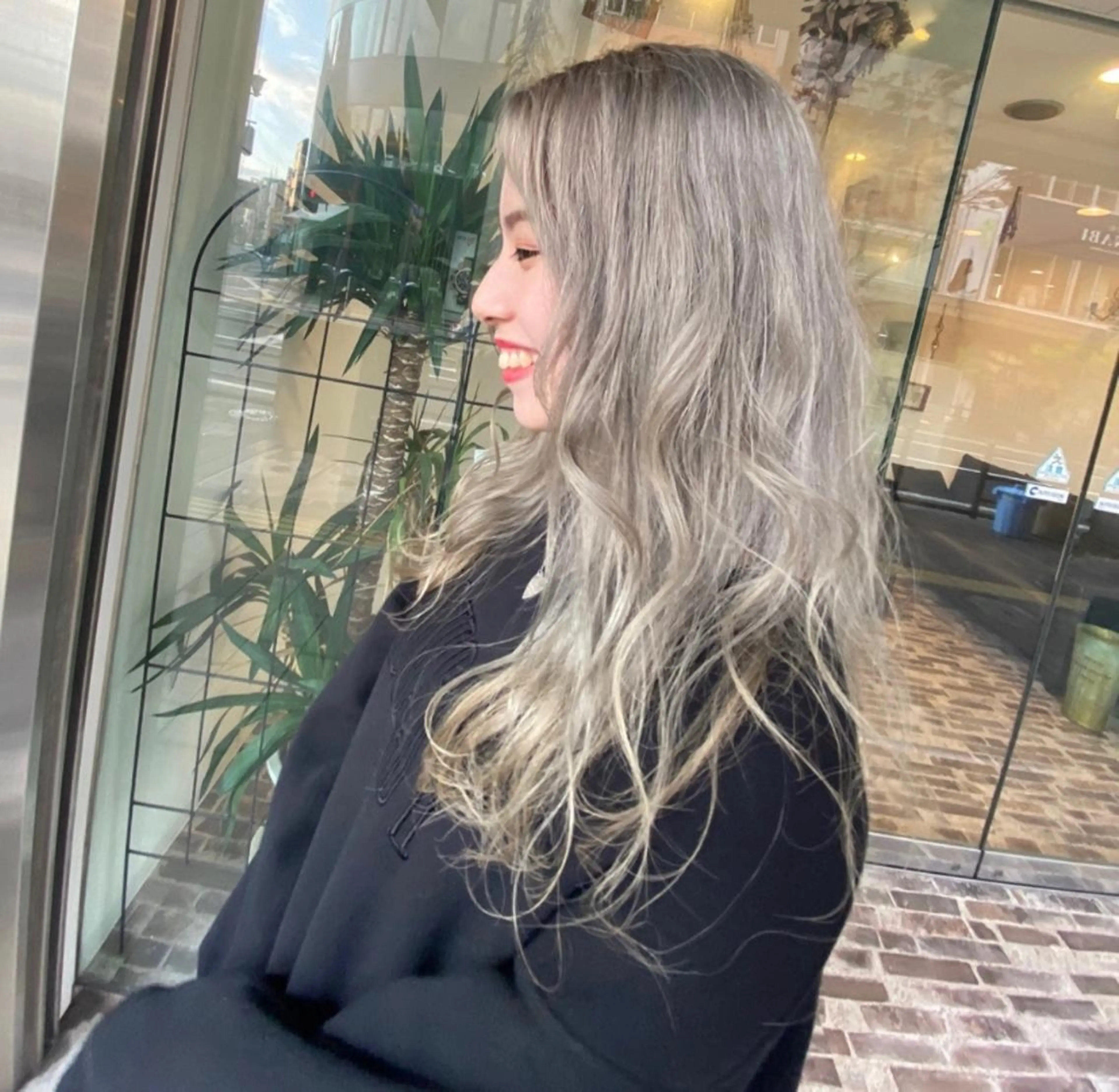 ロング nico🏁 rihoのヘアスタイル