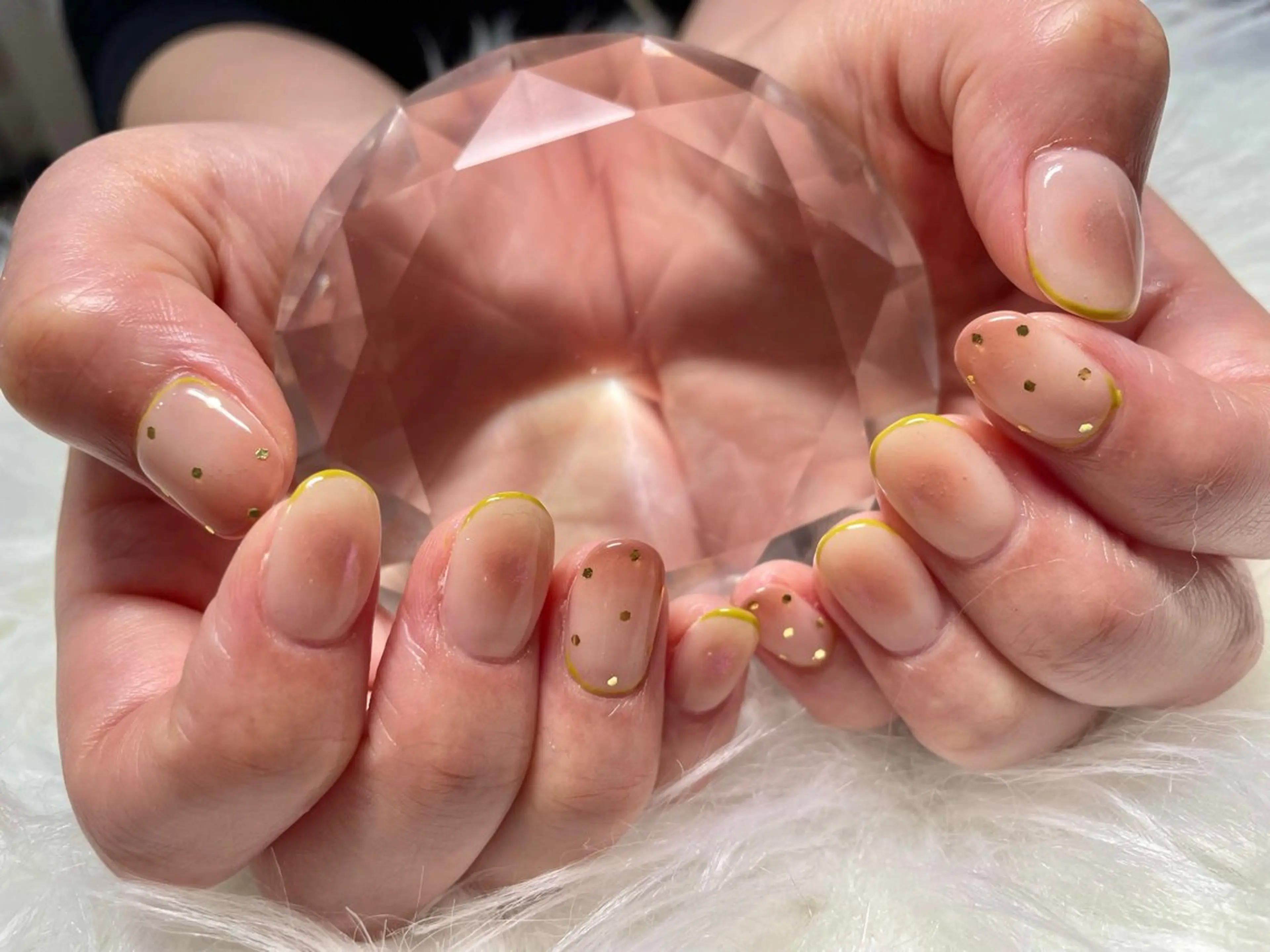 【ハンド≫オフ有り】持込みデザイン(120分)コース。アート片手2～3本目安。オフ時間を含め計150分の施術時間。の写真